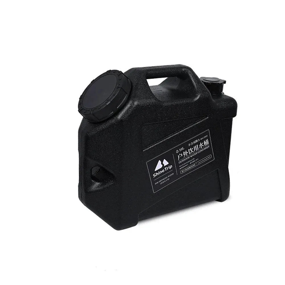 ShineTrip Camping Water Containers with Spigot 10L Portable Water Storage Bucket WaterTank for Camping Hiking Picnic Equipment