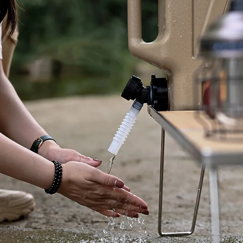 ShineTrip Camping Water Containers with Spigot 10L Portable Water Storage Bucket WaterTank for Camping Hiking Picnic Equipment