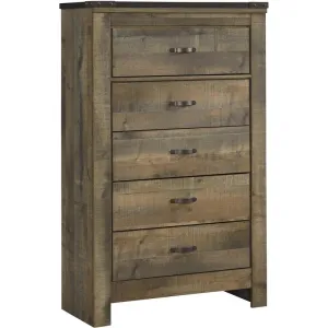 Signature Design by Ashley Trinell 5-Drawer Kids Chest B446-46 Signature Design by Ashley Trinell 5-Drawer Kids Chest B446-46
