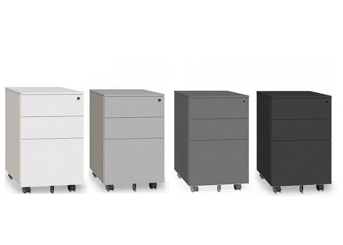 Soler Metal Mobile Pedestal - White