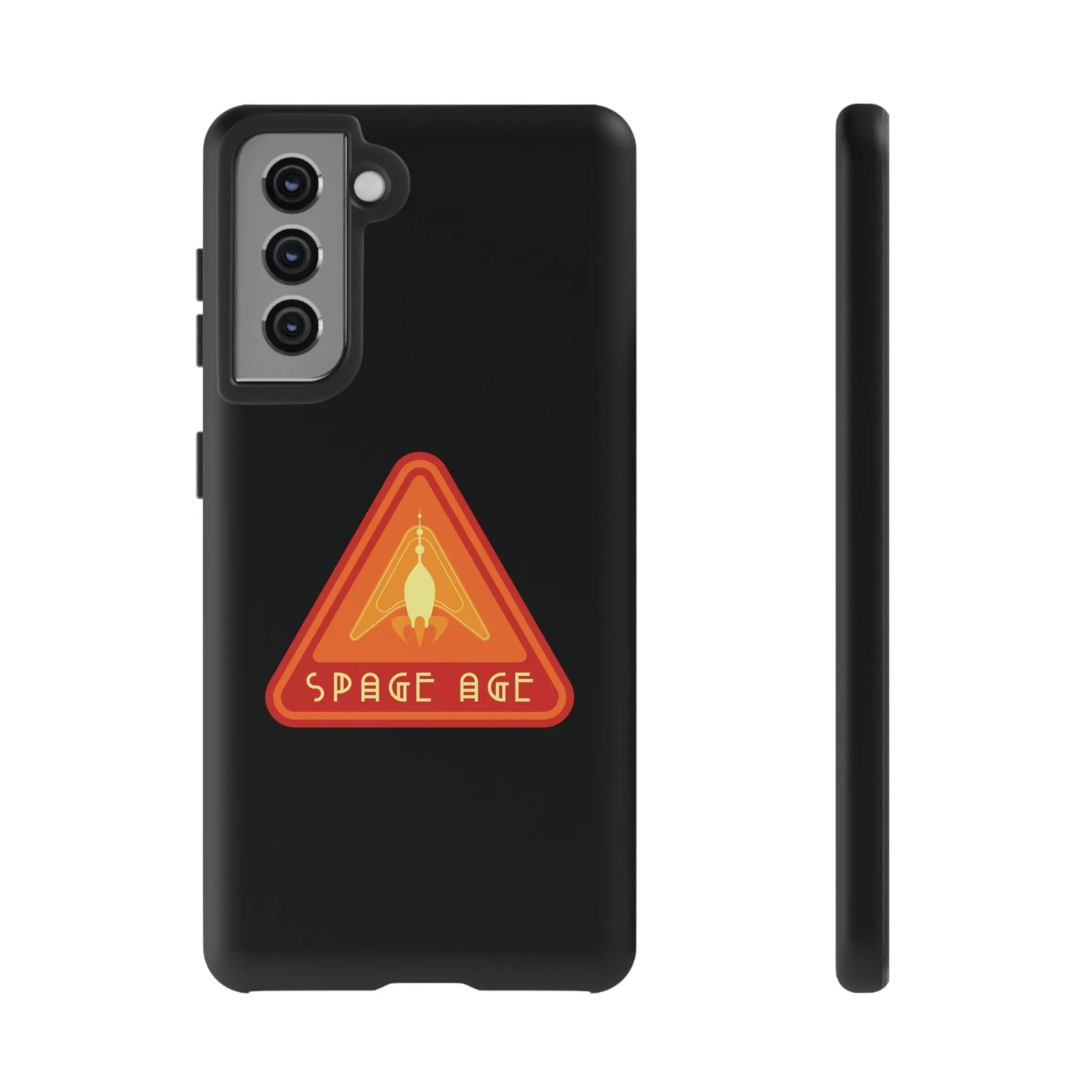 Space Age Retro Sign Sci-Fi Tough Samsung Galaxy Mobile Cases
