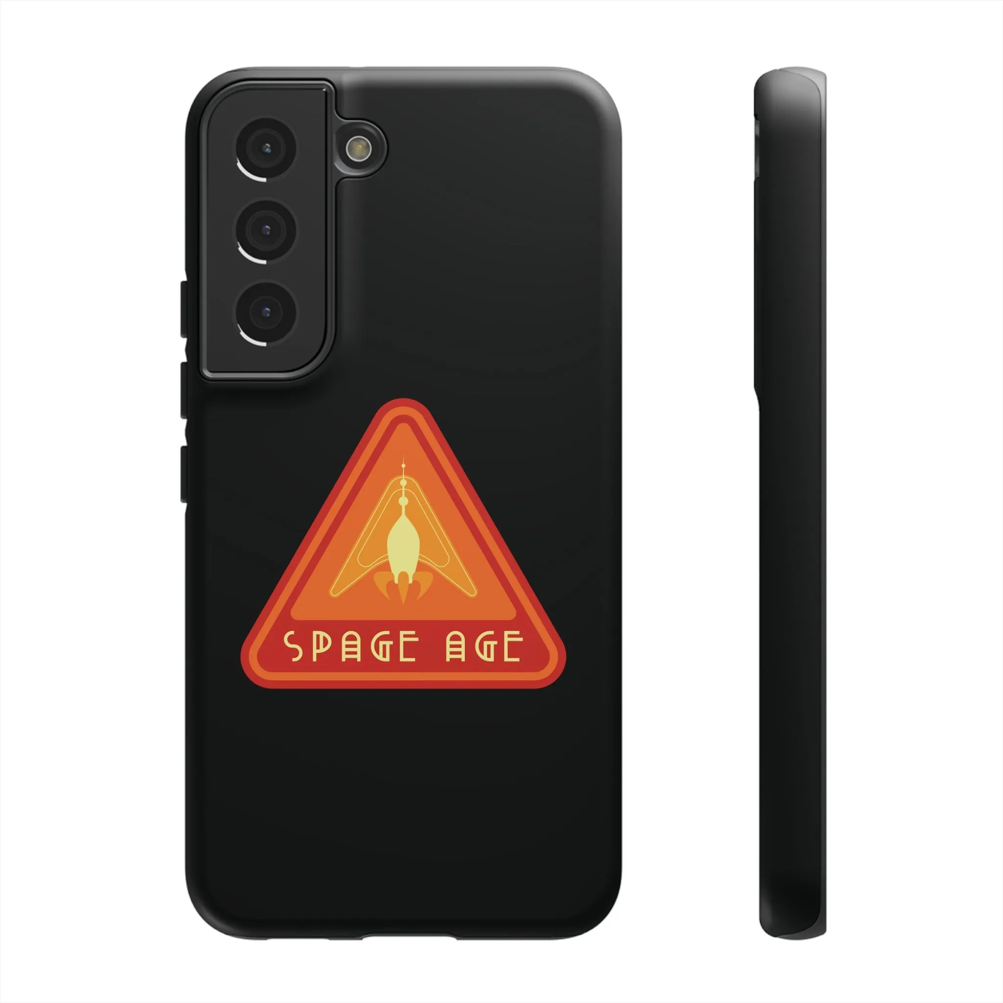 Space Age Retro Sign Sci-Fi Tough Samsung Galaxy Mobile Cases