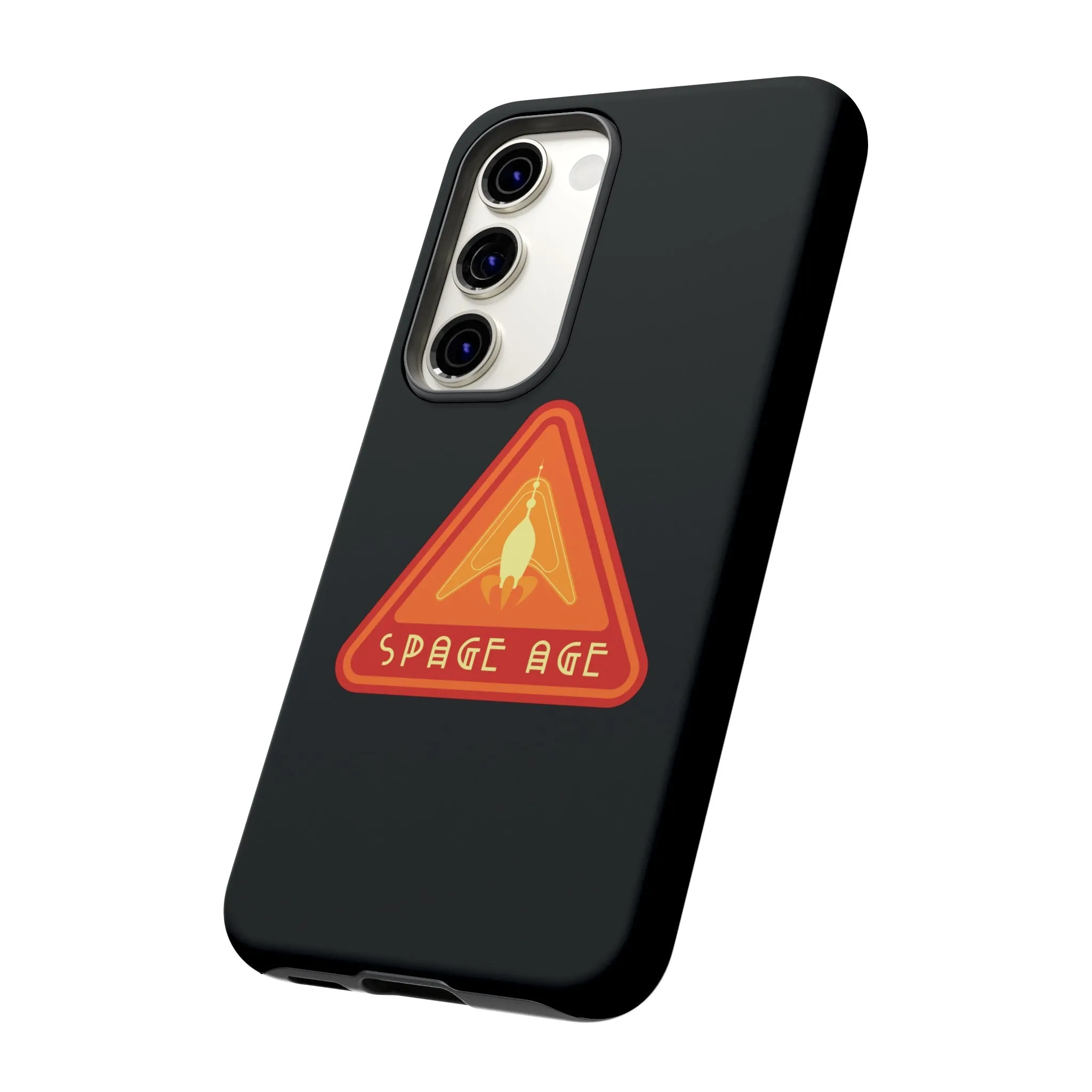 Space Age Retro Sign Sci-Fi Tough Samsung Galaxy Mobile Cases