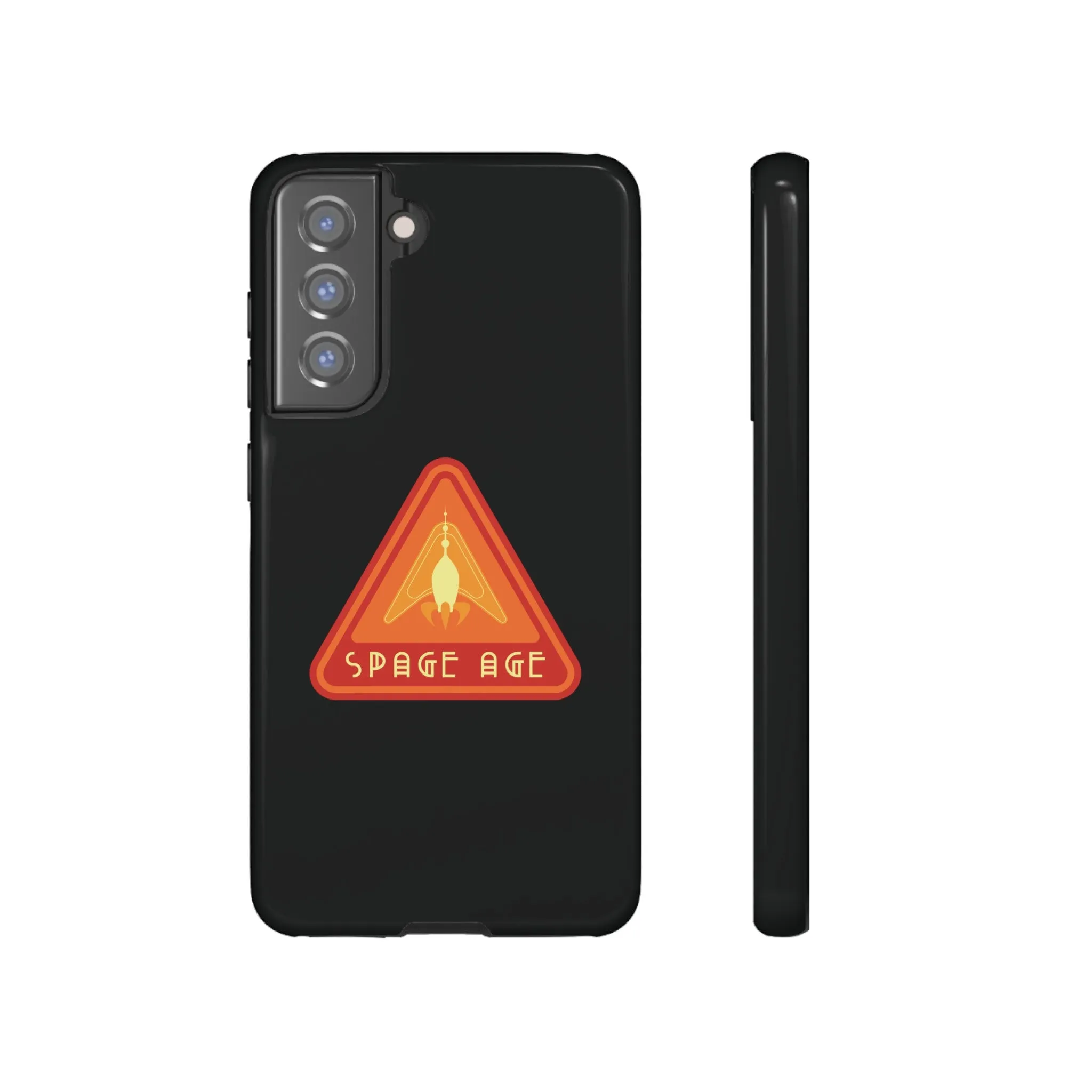 Space Age Retro Sign Sci-Fi Tough Samsung Galaxy Mobile Cases