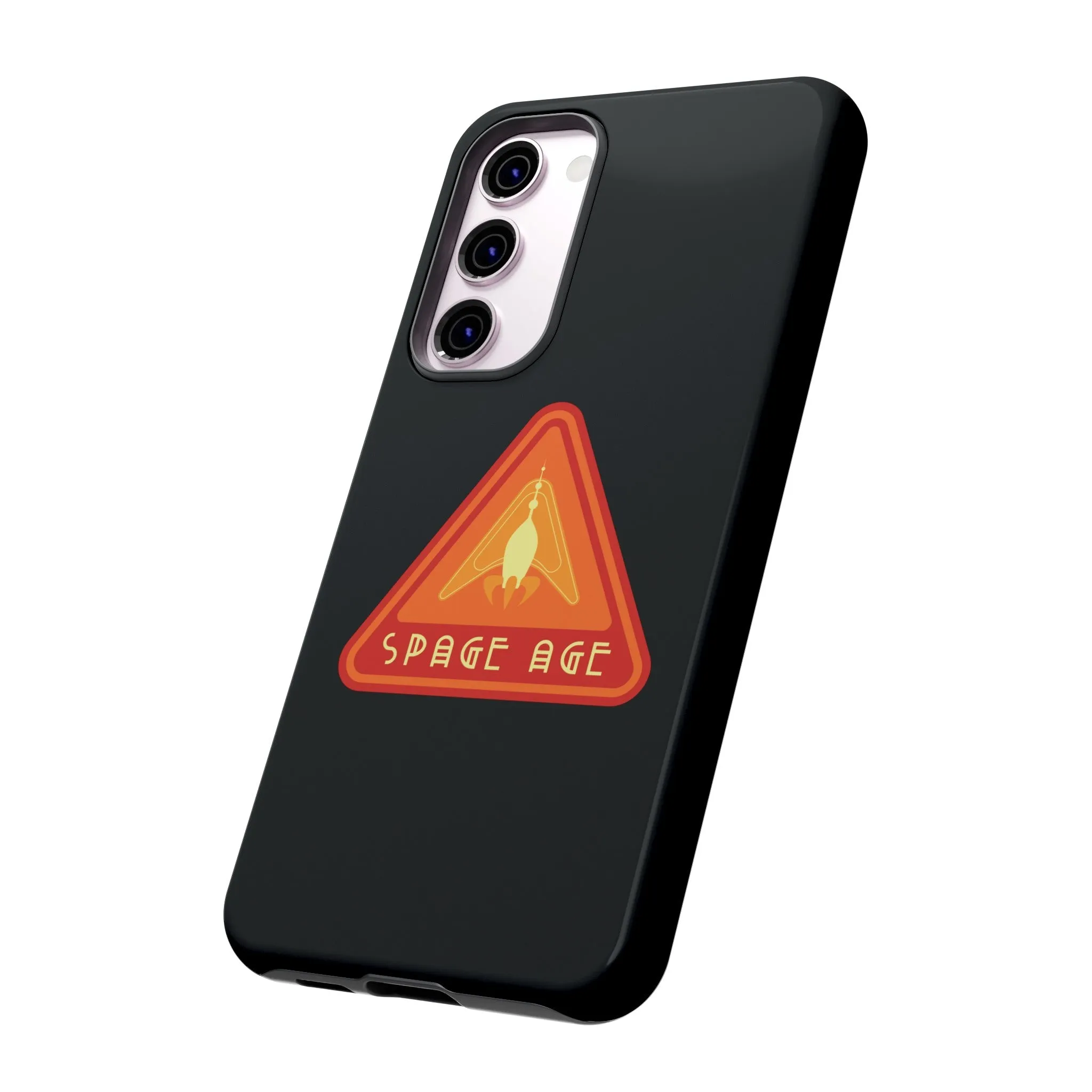 Space Age Retro Sign Sci-Fi Tough Samsung Galaxy Mobile Cases