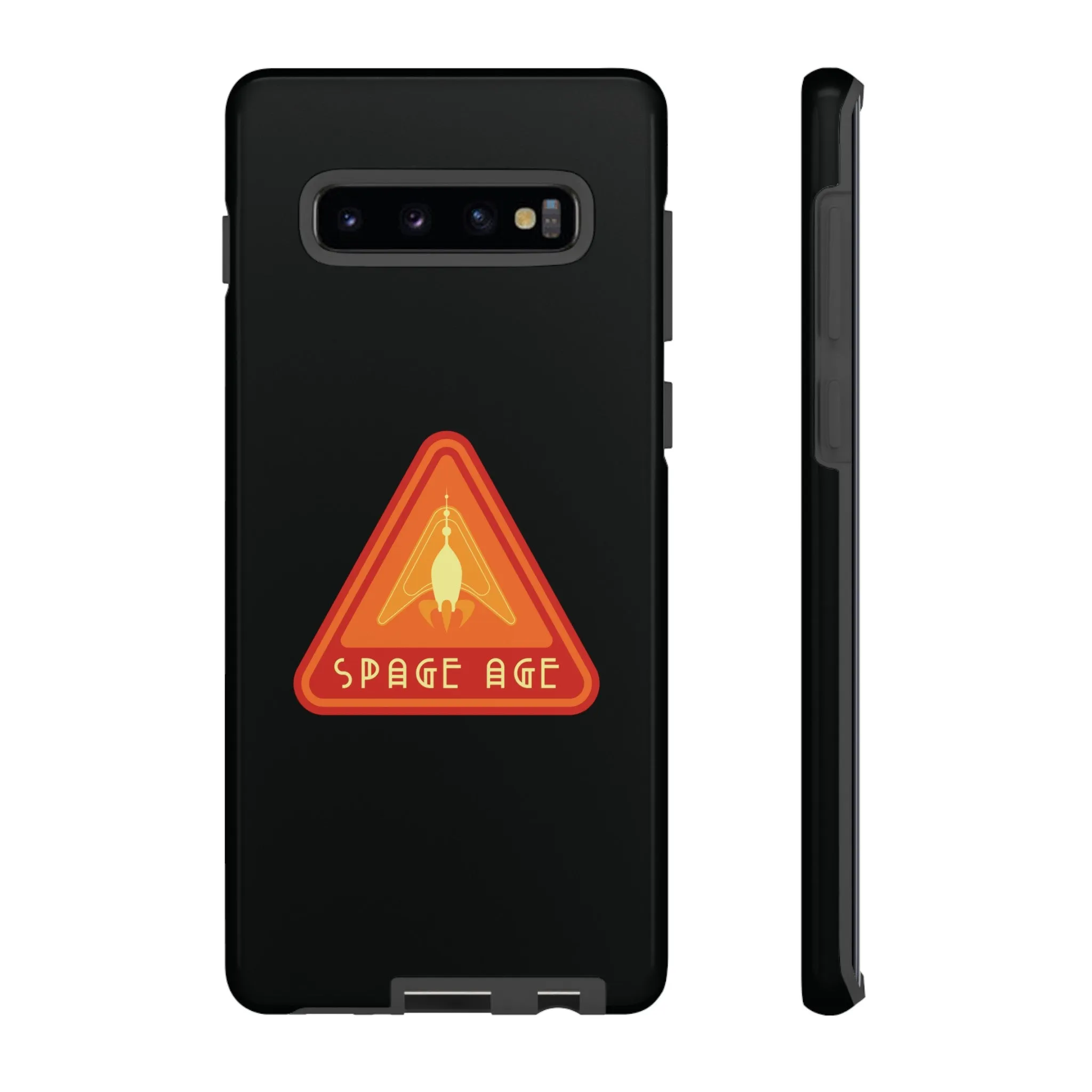 Space Age Retro Sign Sci-Fi Tough Samsung Galaxy Mobile Cases