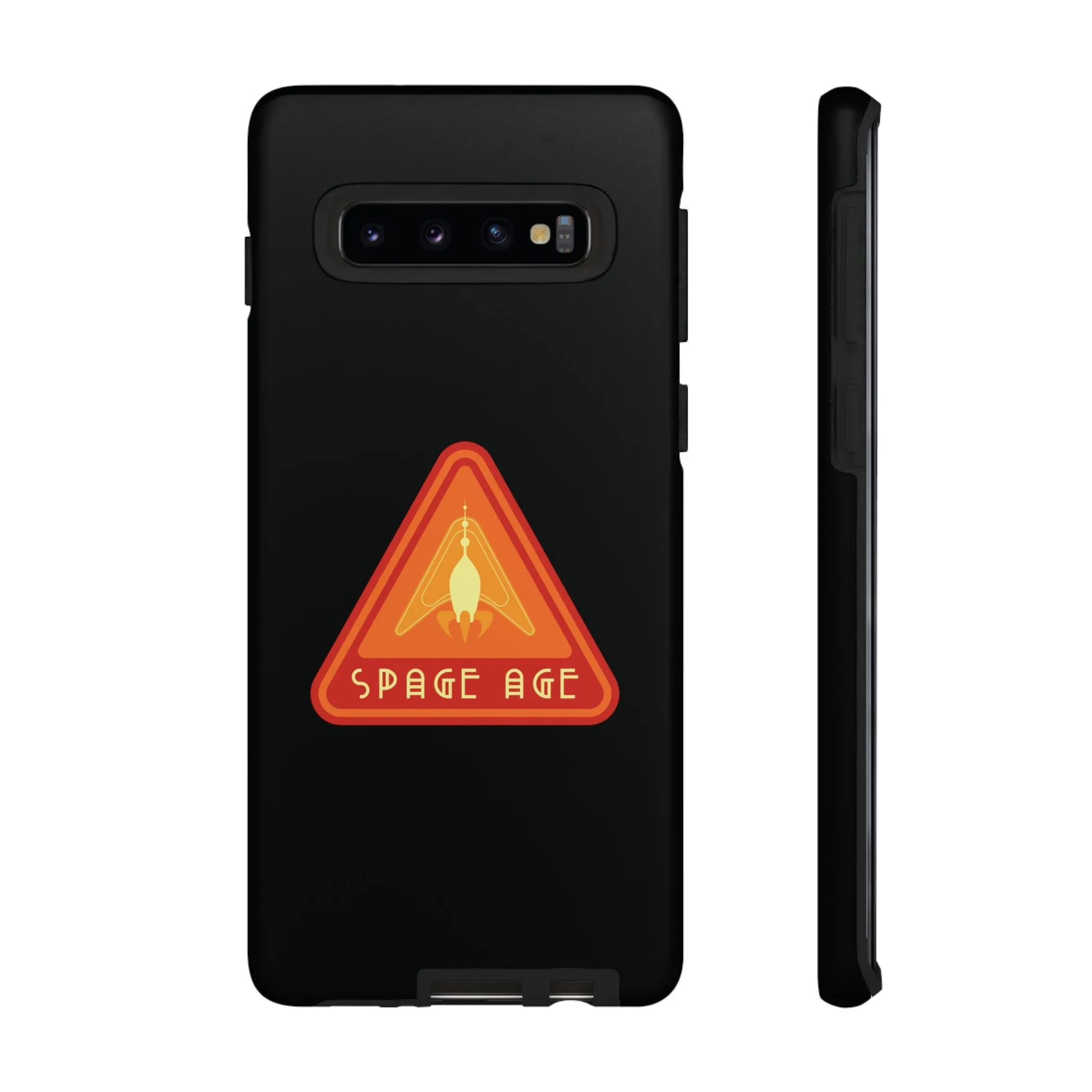 Space Age Retro Sign Sci-Fi Tough Samsung Galaxy Mobile Cases