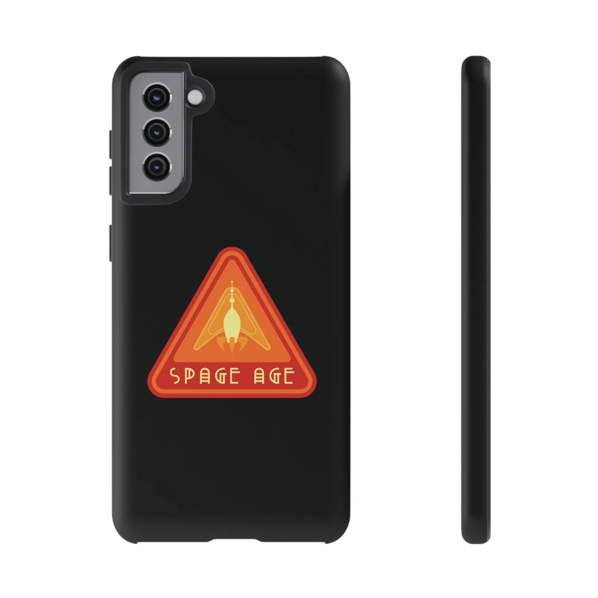 Space Age Retro Sign Sci-Fi Tough Samsung Galaxy Mobile Cases