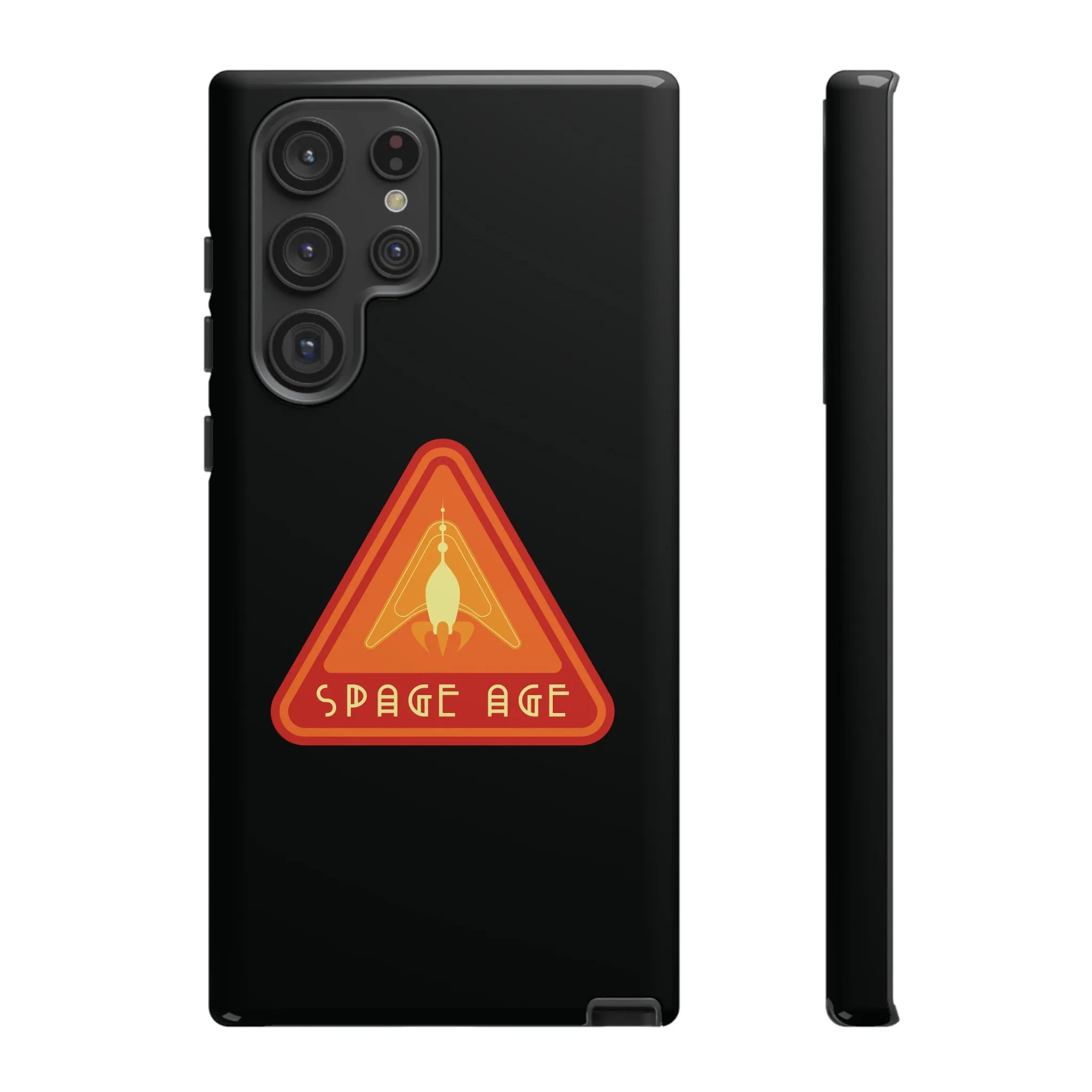 Space Age Retro Sign Sci-Fi Tough Samsung Galaxy Mobile Cases