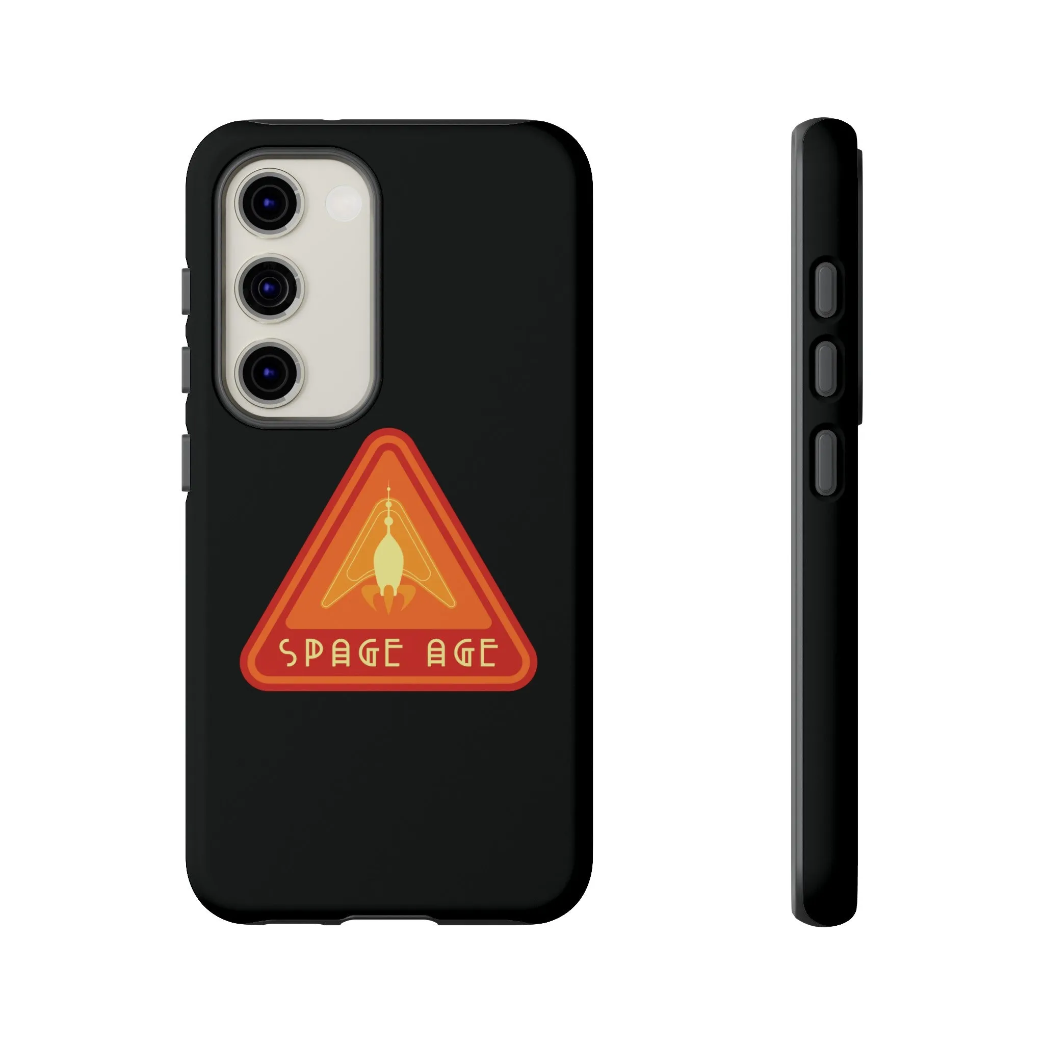 Space Age Retro Sign Sci-Fi Tough Samsung Galaxy Mobile Cases