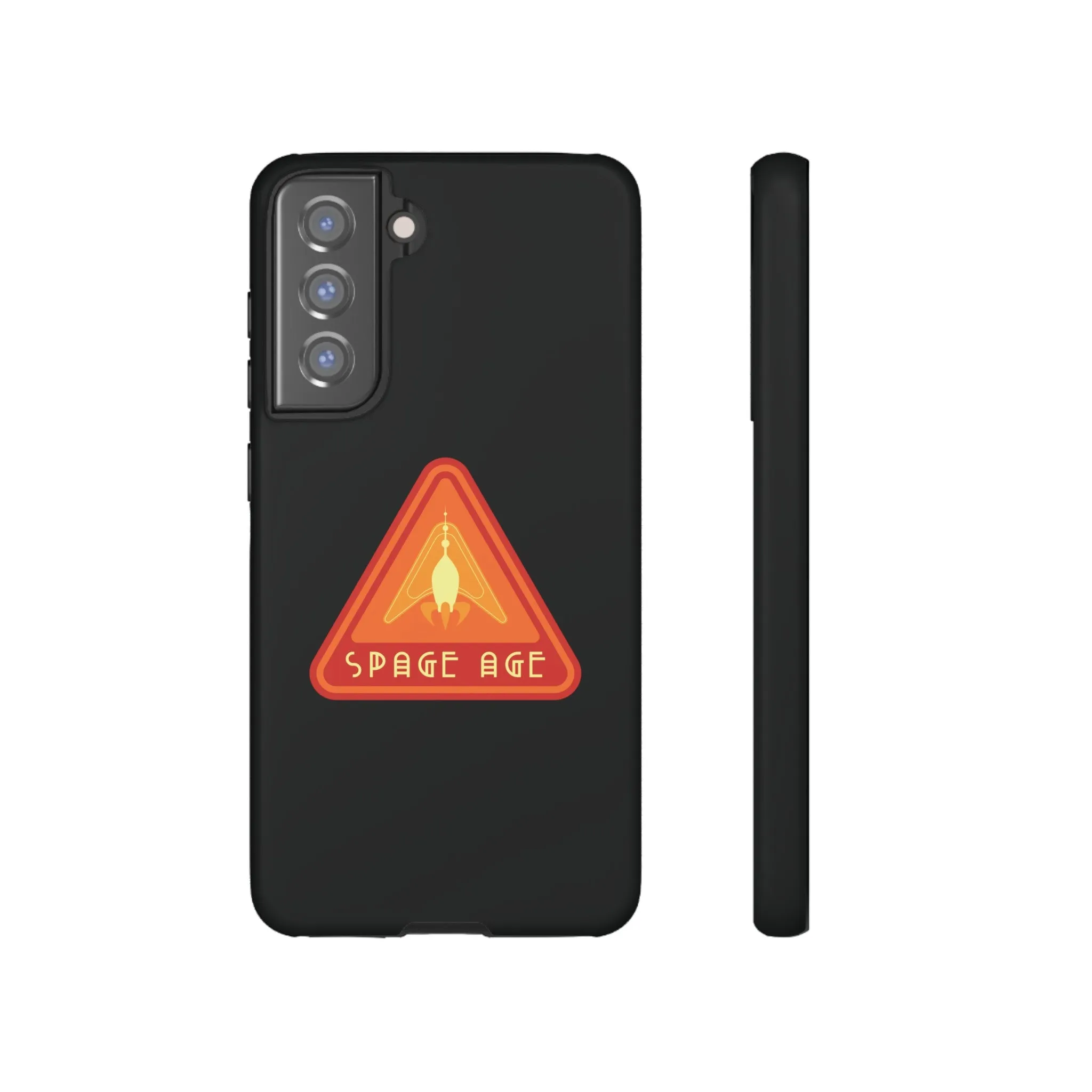 Space Age Retro Sign Sci-Fi Tough Samsung Galaxy Mobile Cases