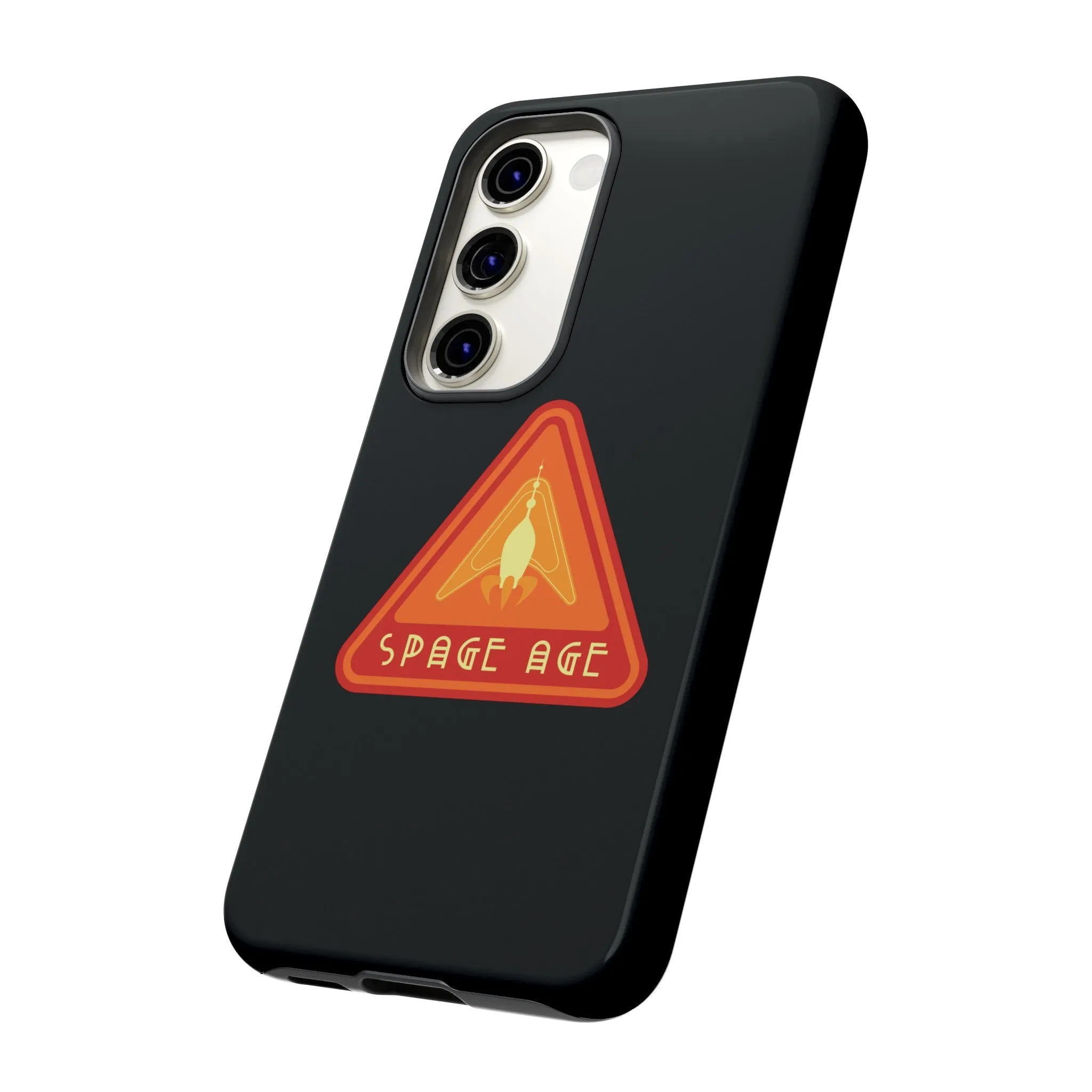 Space Age Retro Sign Sci-Fi Tough Samsung Galaxy Mobile Cases