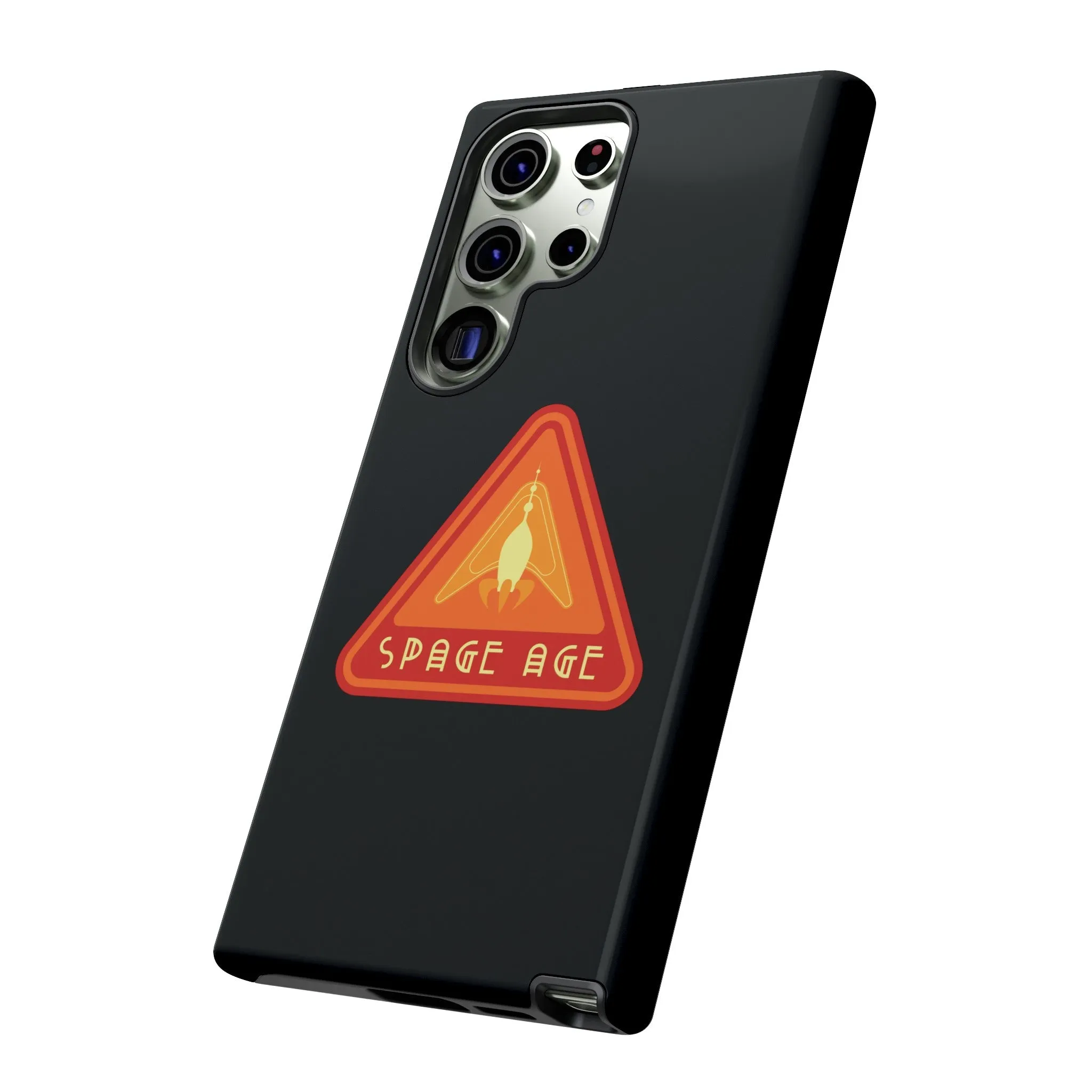 Space Age Retro Sign Sci-Fi Tough Samsung Galaxy Mobile Cases