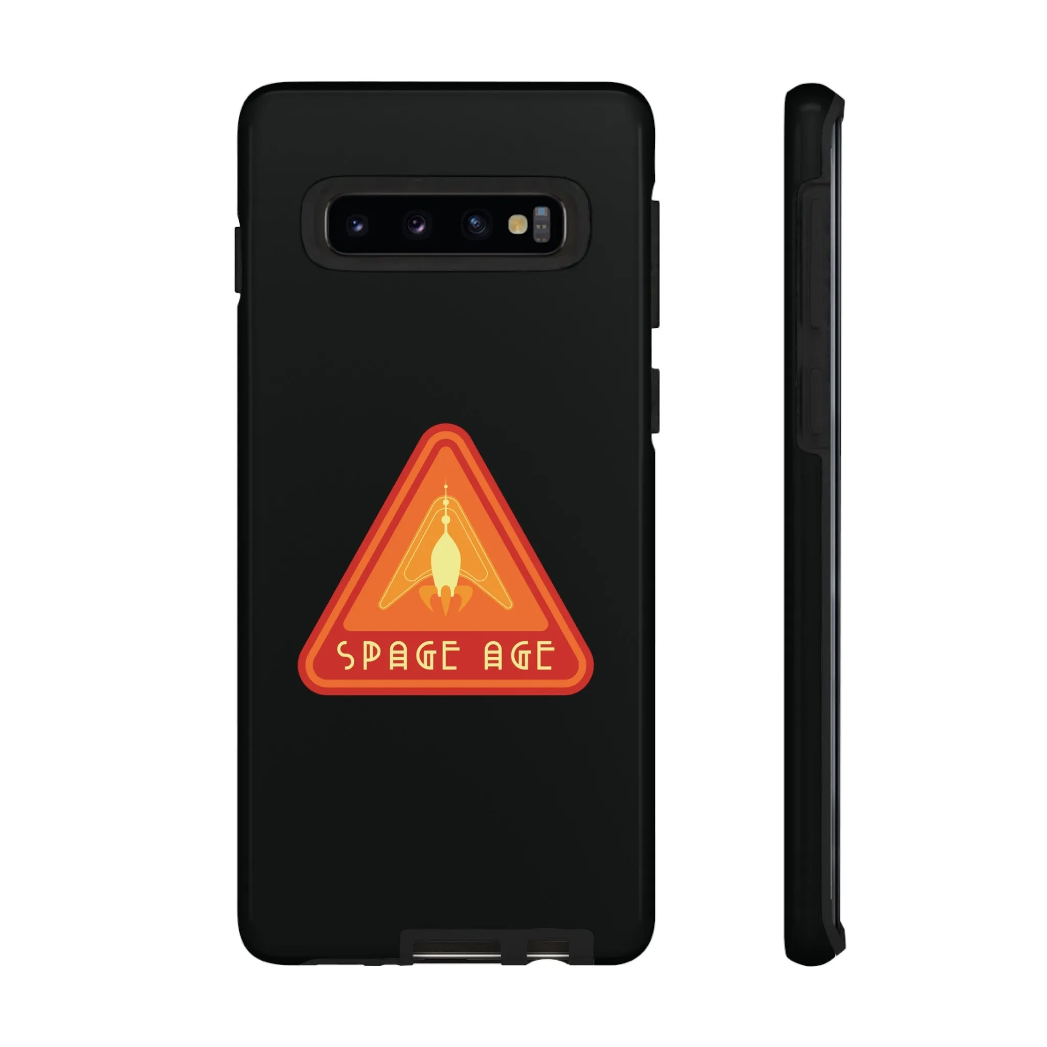 Space Age Retro Sign Sci-Fi Tough Samsung Galaxy Mobile Cases