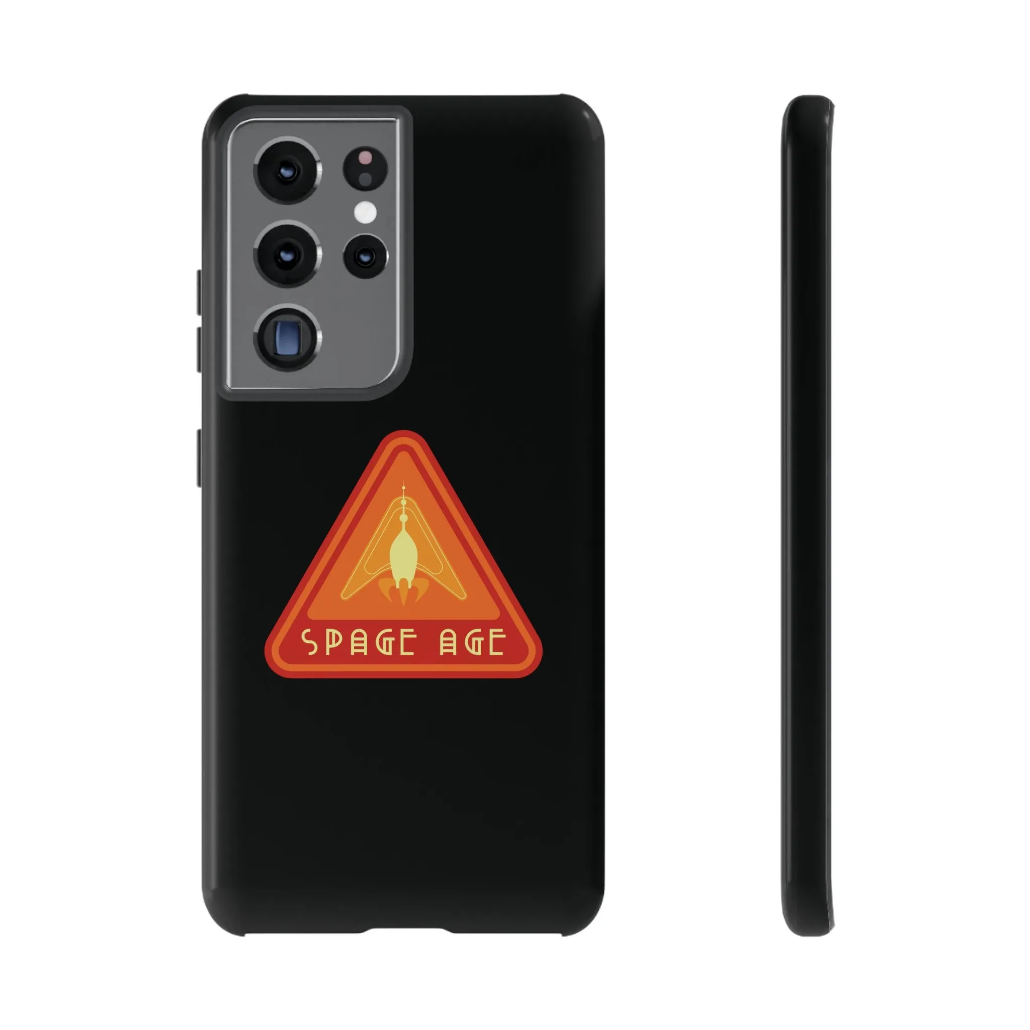 Space Age Retro Sign Sci-Fi Tough Samsung Galaxy Mobile Cases