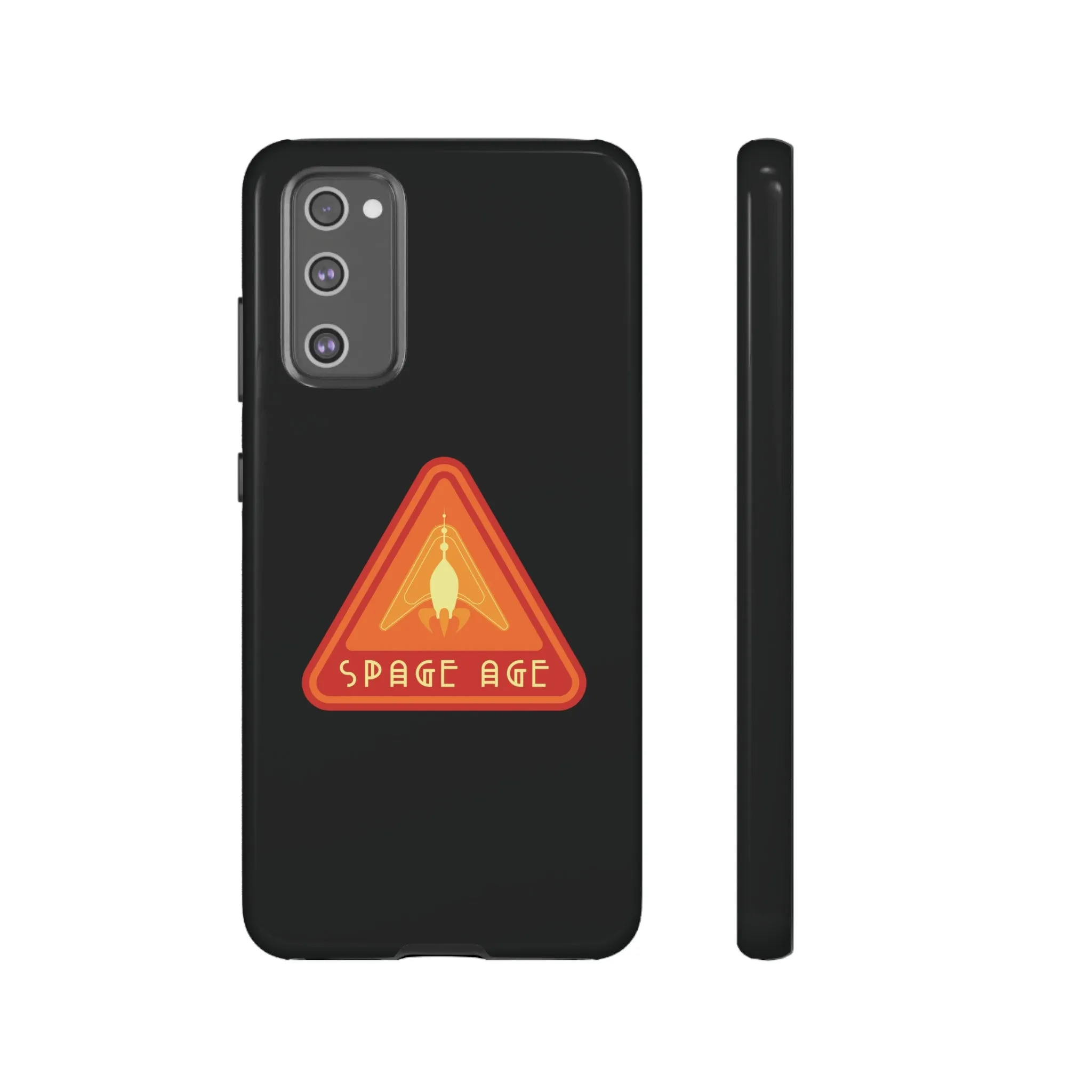 Space Age Retro Sign Sci-Fi Tough Samsung Galaxy Mobile Cases
