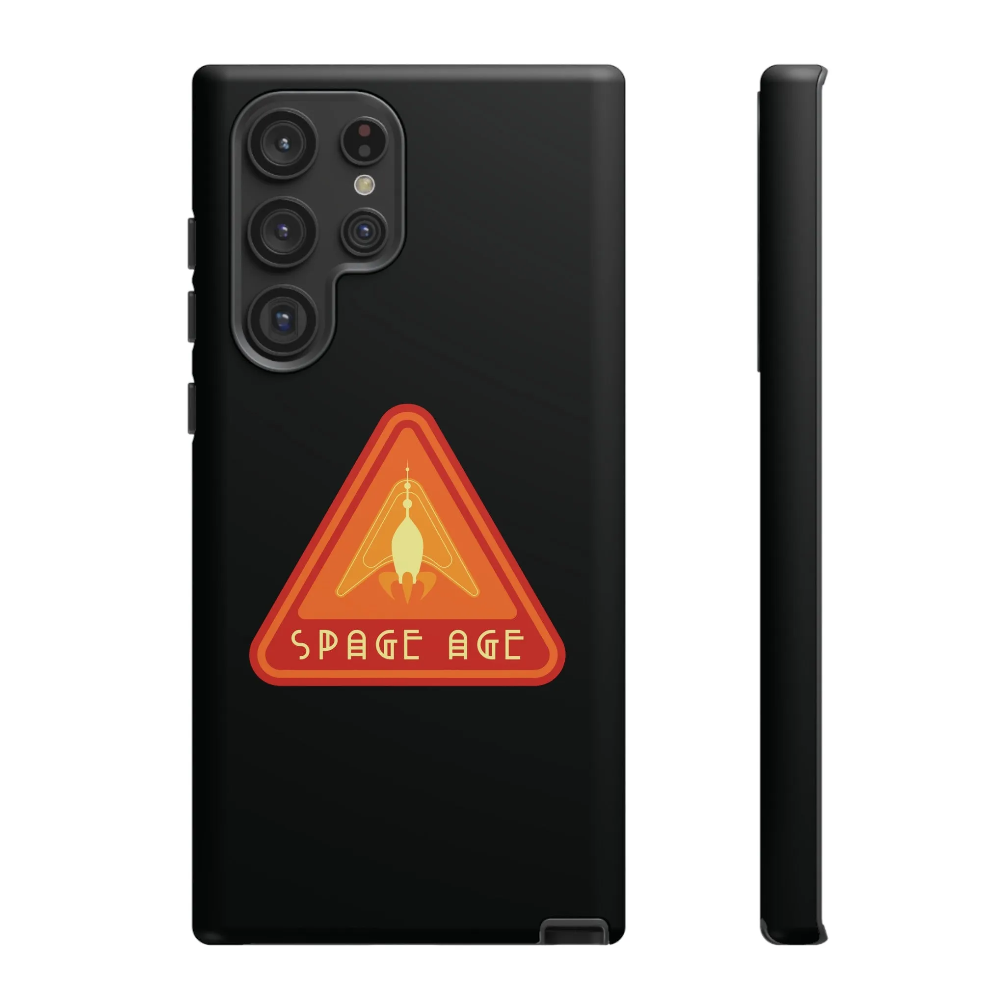 Space Age Retro Sign Sci-Fi Tough Samsung Galaxy Mobile Cases
