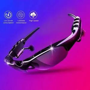 Stereo Earphones Wireless Headset with Mic Glasses Sunglasses for Driving Cycling Sports Noise Reduction Headphones Stereo Earphones Wireless Headset with Mic Glasses Sunglasses for Driving Cycling Sports Noise Reduction Headphones