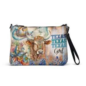 Texas Girl Bluebonnet Crossbody bag Texas Girl Bluebonnet Crossbody bag