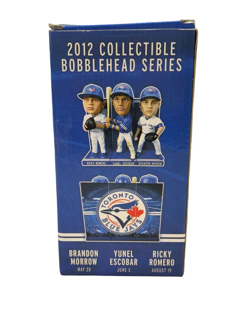 TORONTO BLUE JAYS RICKY ROMERO CERAMIC BOBBLEHEAD in Box