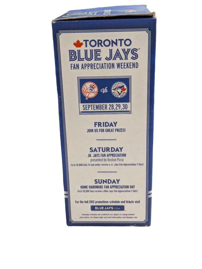 TORONTO BLUE JAYS RICKY ROMERO CERAMIC BOBBLEHEAD in Box