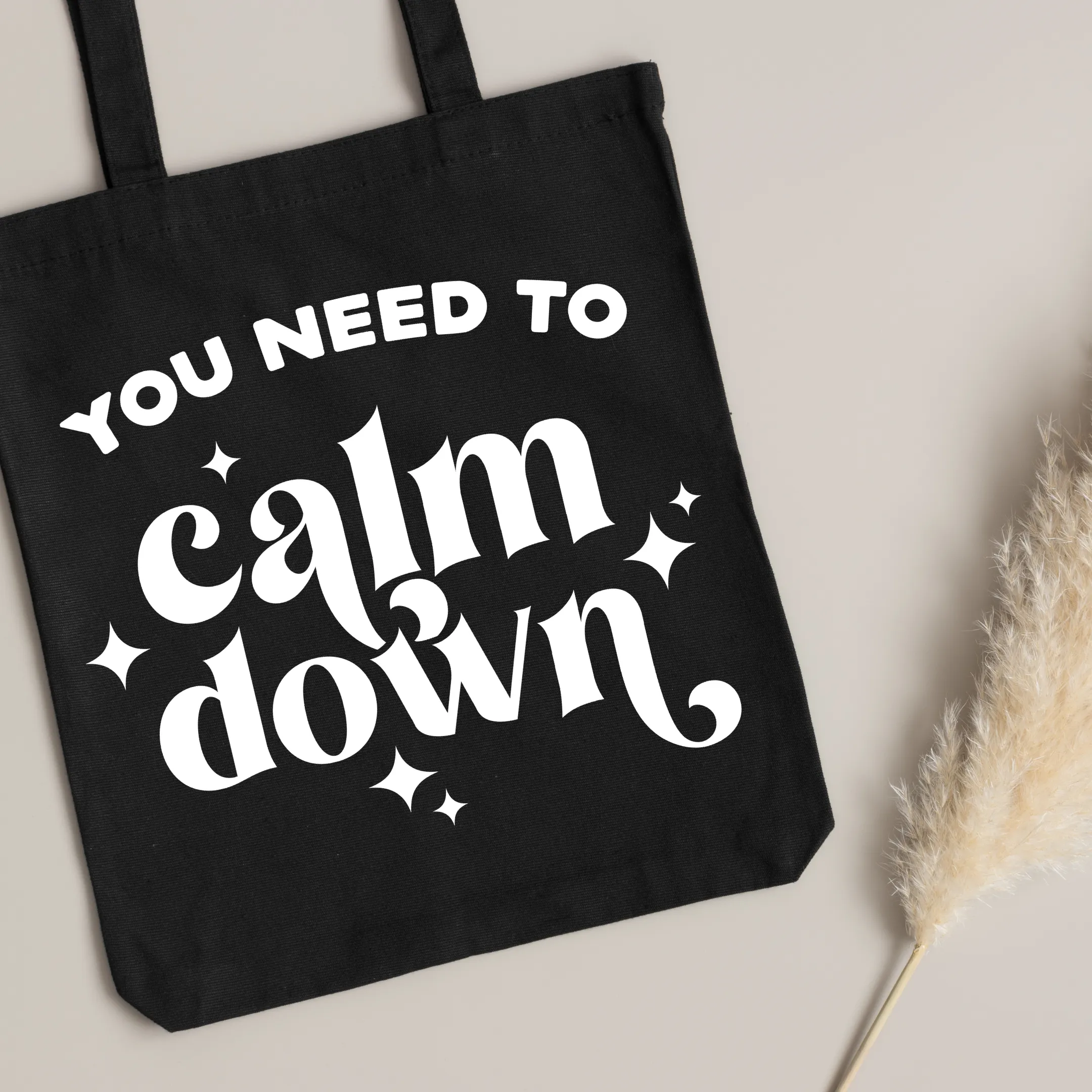 Tote Bag - Calm Down (3 colours options)