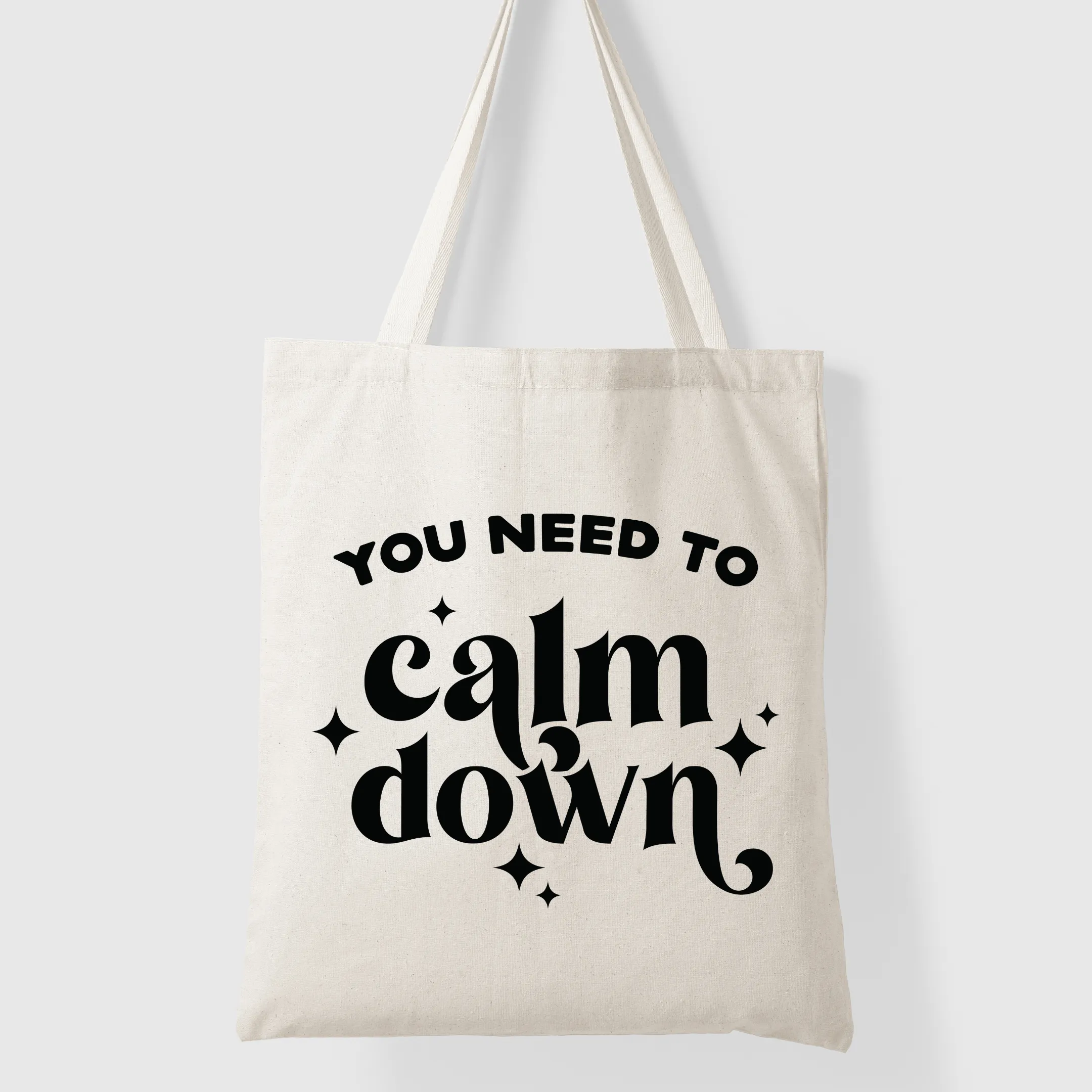 Tote Bag - Calm Down (3 colours options)