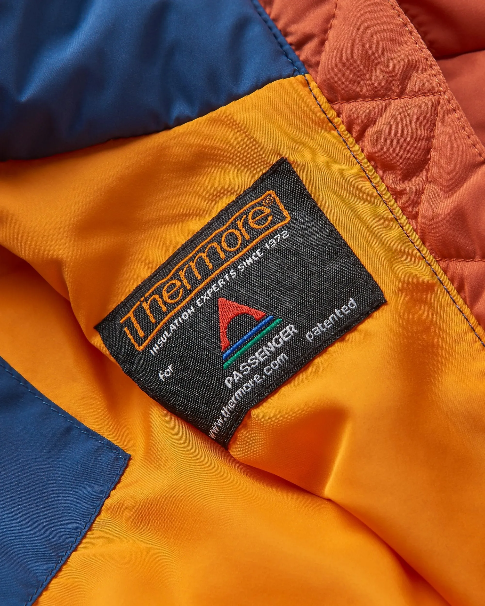 Trace Recycled Thermore Insulated Jacket - Burnt Orange