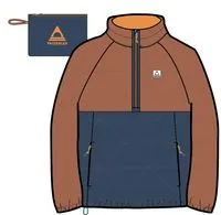 Trace Recycled Thermore Insulated Jacket - Burnt Orange