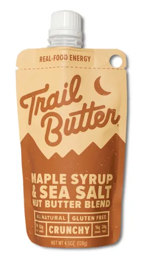 Trail Butter Maple Syrup/Sea Salt Re-Sealable Pouch Trail Butter Maple Syrup/Sea Salt Re-Sealable Pouch