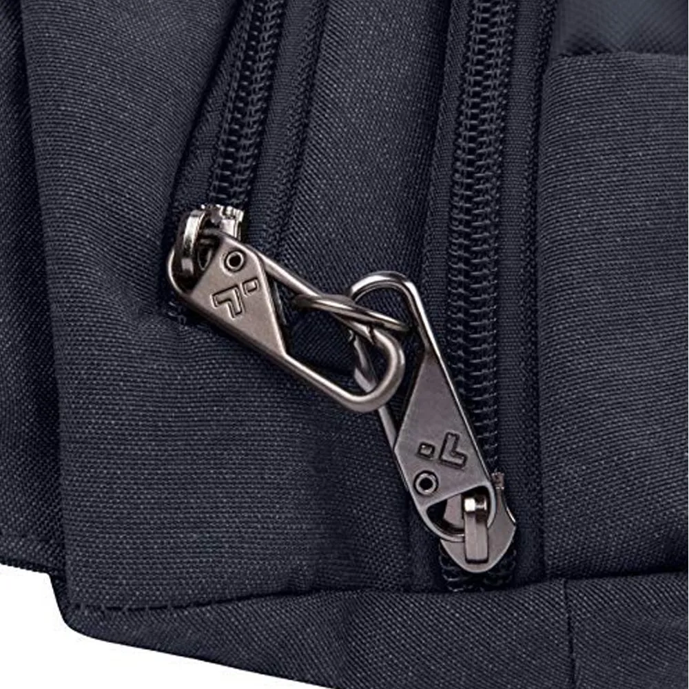 Travelon Anti Theft Fanny Pack RFID Blocking Waist Wallet Travel Bag Luxury Navy