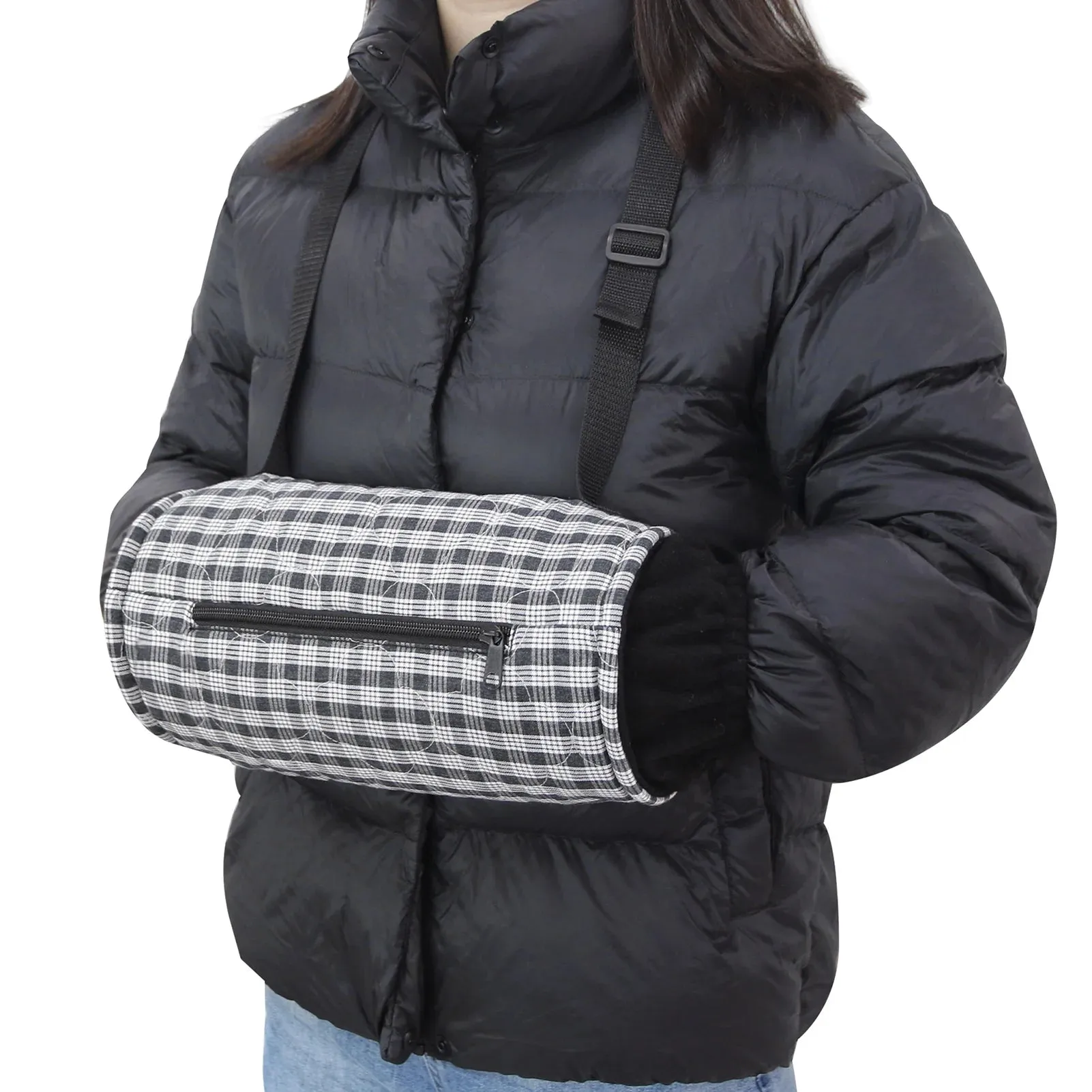 USB Rechargeable Heated Gloves Outdoor Three-Level Temperature Adjustable Heated Gloves Winter Warmth Windproof Thermal Gloves