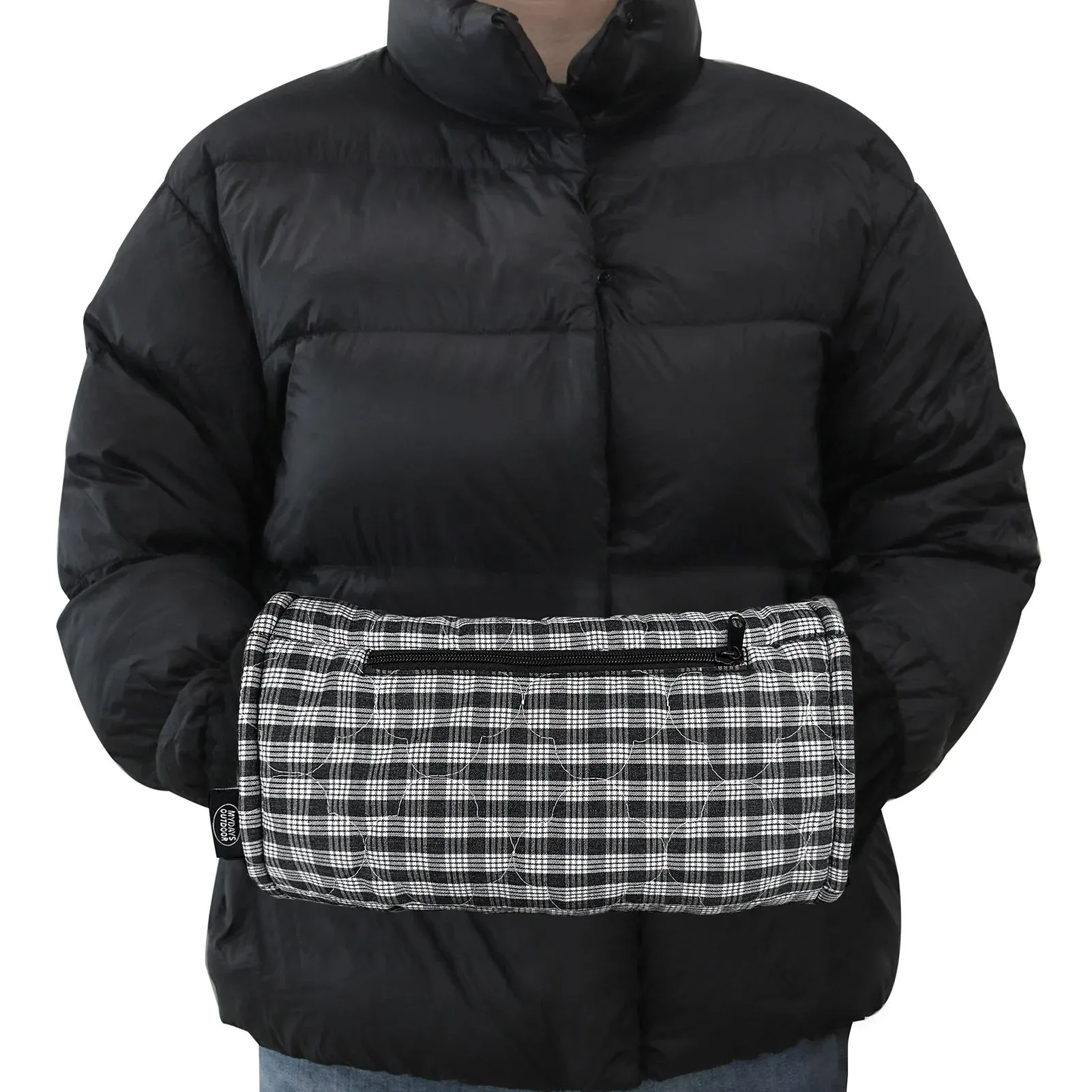 USB Rechargeable Heated Gloves Outdoor Three-Level Temperature Adjustable Heated Gloves Winter Warmth Windproof Thermal Gloves