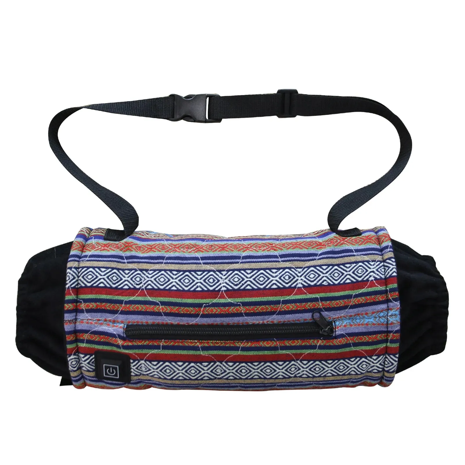 USB Rechargeable Heated Gloves Outdoor Three-Level Temperature Adjustable Heated Gloves Winter Warmth Windproof Thermal Gloves