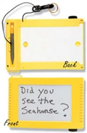 Used New QUEST Underwater Scuba Diving Magnetic Communication Slate (Yellow) with FREE Quest Holster ($9.95 Value) Used New QUEST Underwater Scuba Diving Magnetic Communication Slate (Yellow) with FREE Quest Holster ($9.95 Value)