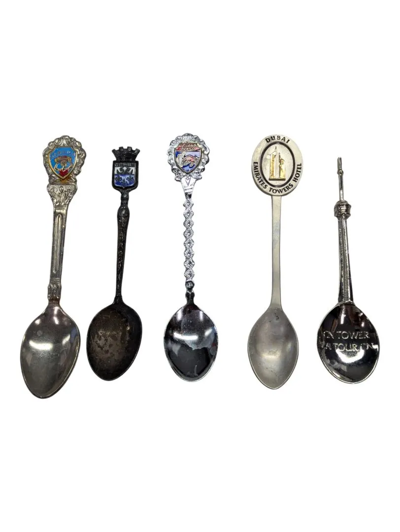 Vintage 10 Collector Spoons - Dubai