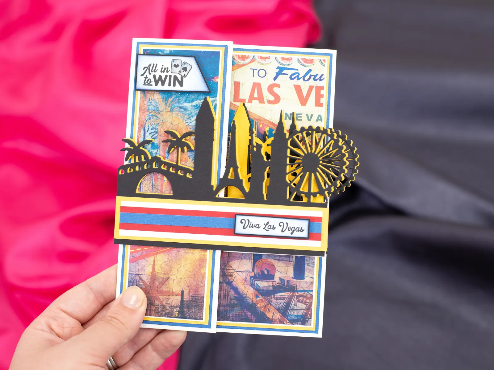 Vintage Vegas Metal Die Edge’able - Vegas Skyline