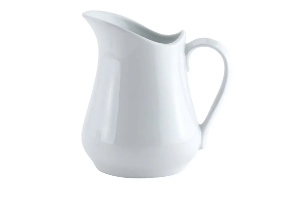 White Porcelain Pitcher