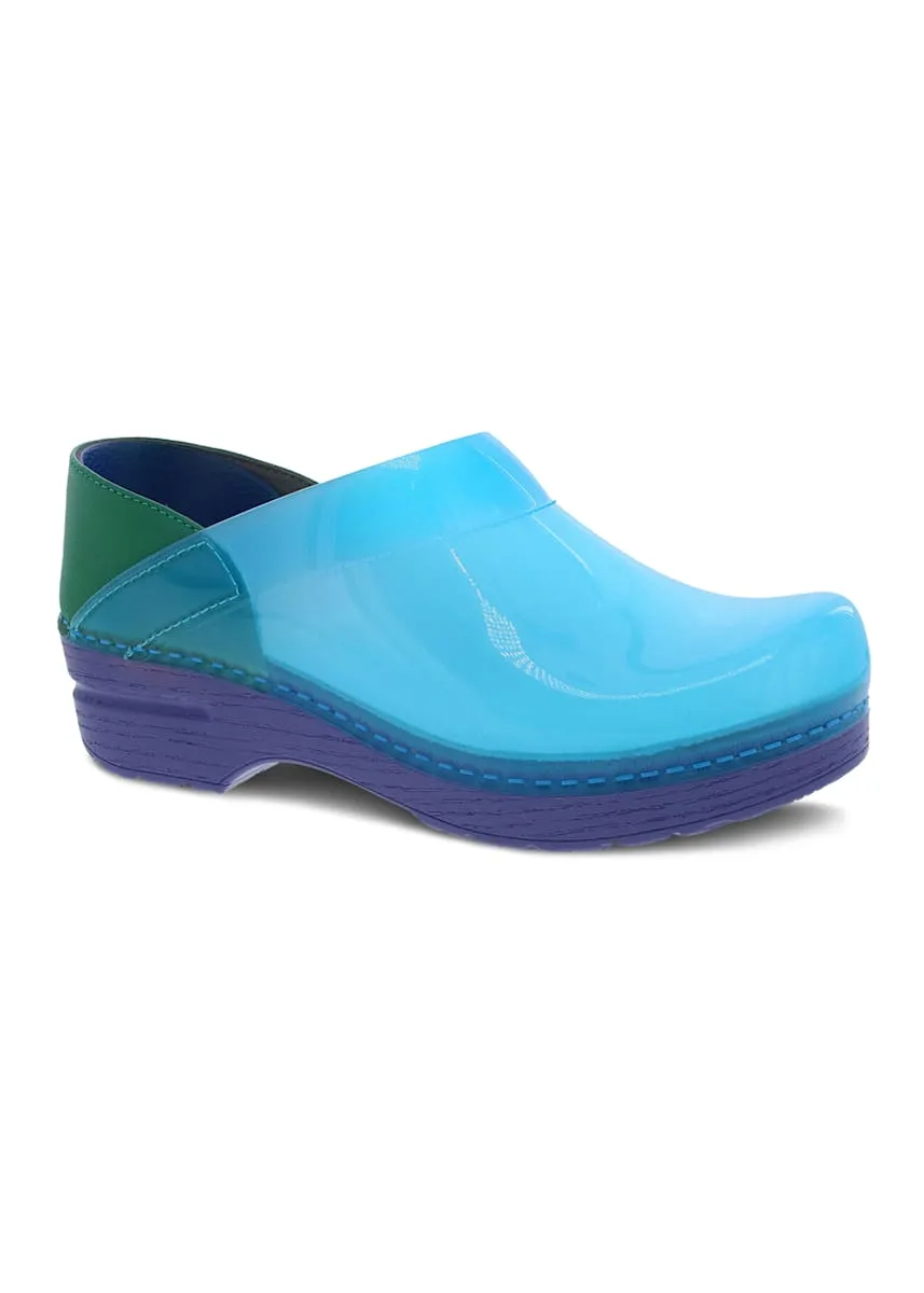 Women's DANSKO | Professional Translucent Clogs | Blue