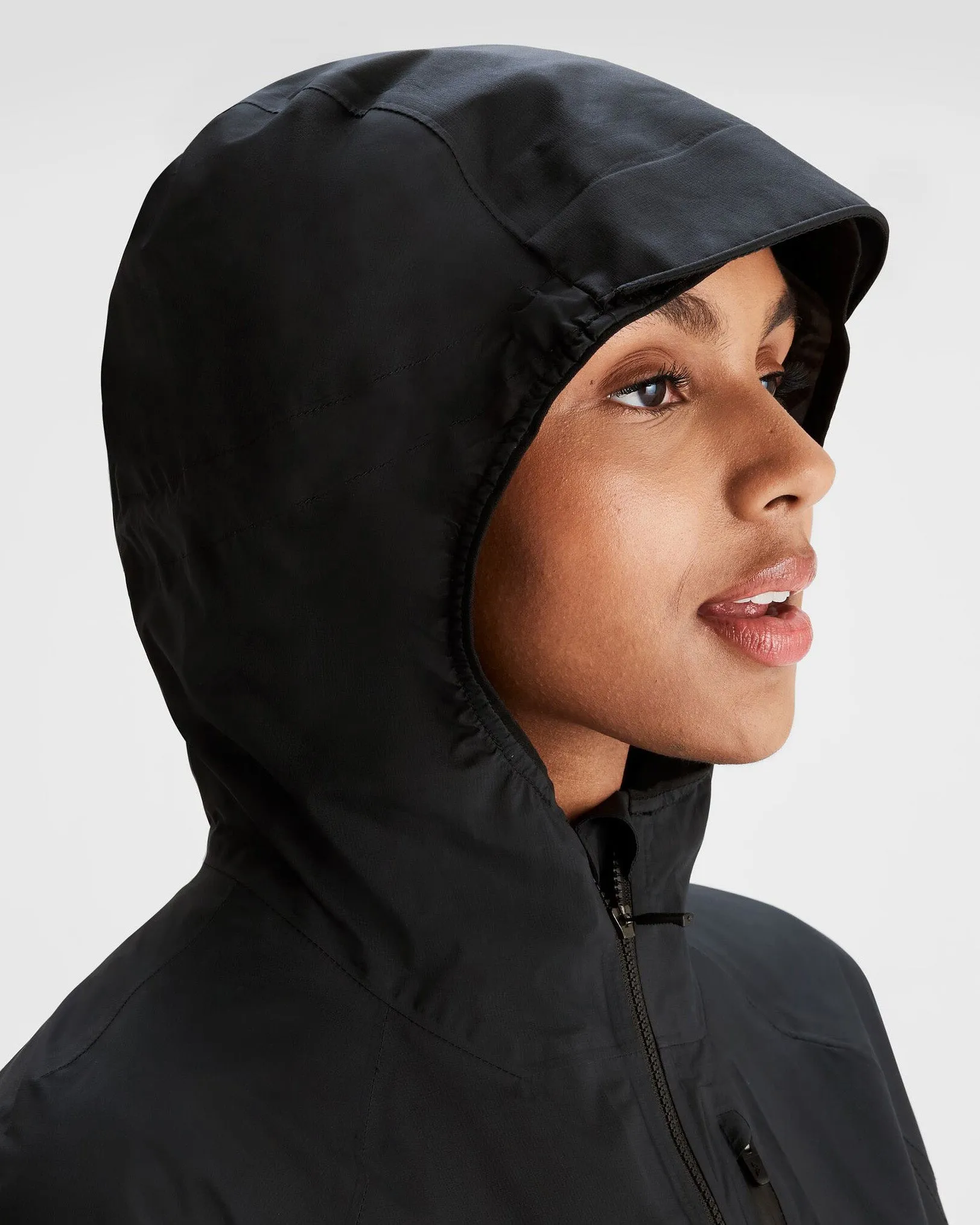 Women's Seeker 2.5L Rain Jacket - Black Stingray