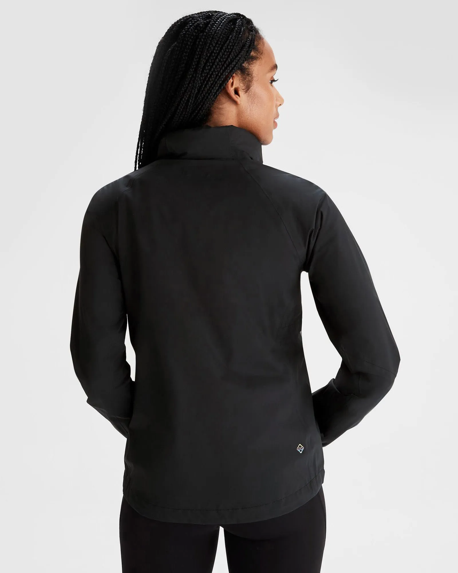 Women's Seeker 2.5L Rain Jacket - Black Stingray
