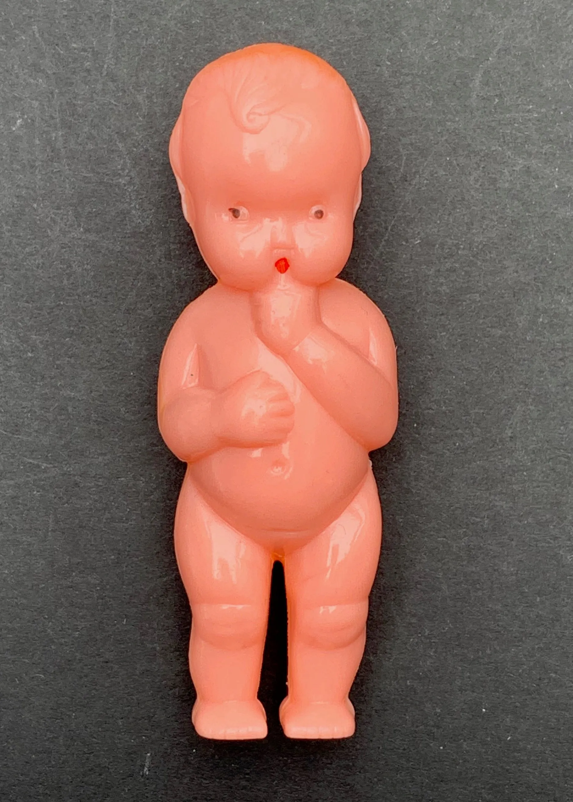 Worried 7cm "RP" Canada 1950s Baby doll