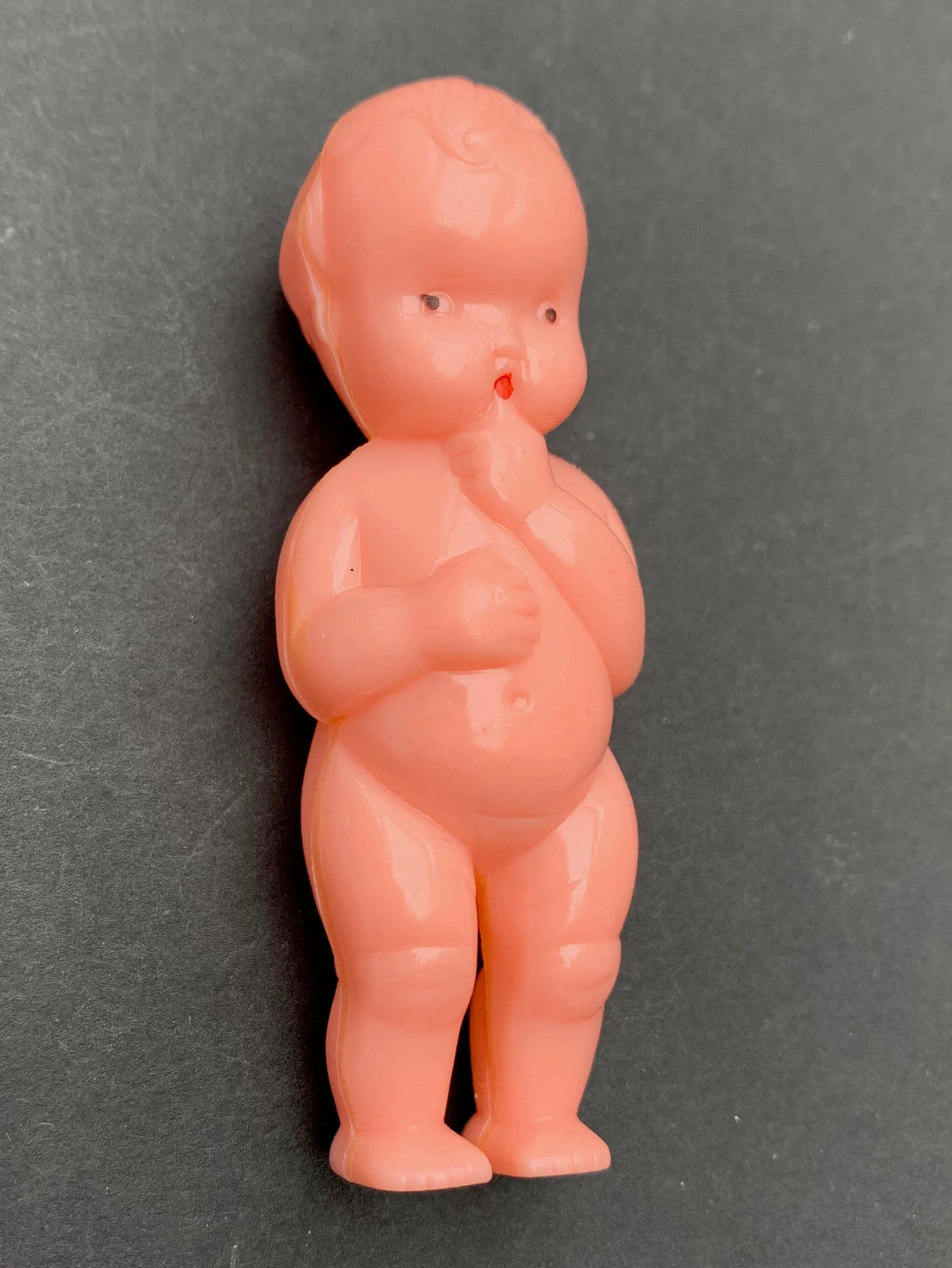 Worried 7cm "RP" Canada 1950s Baby doll