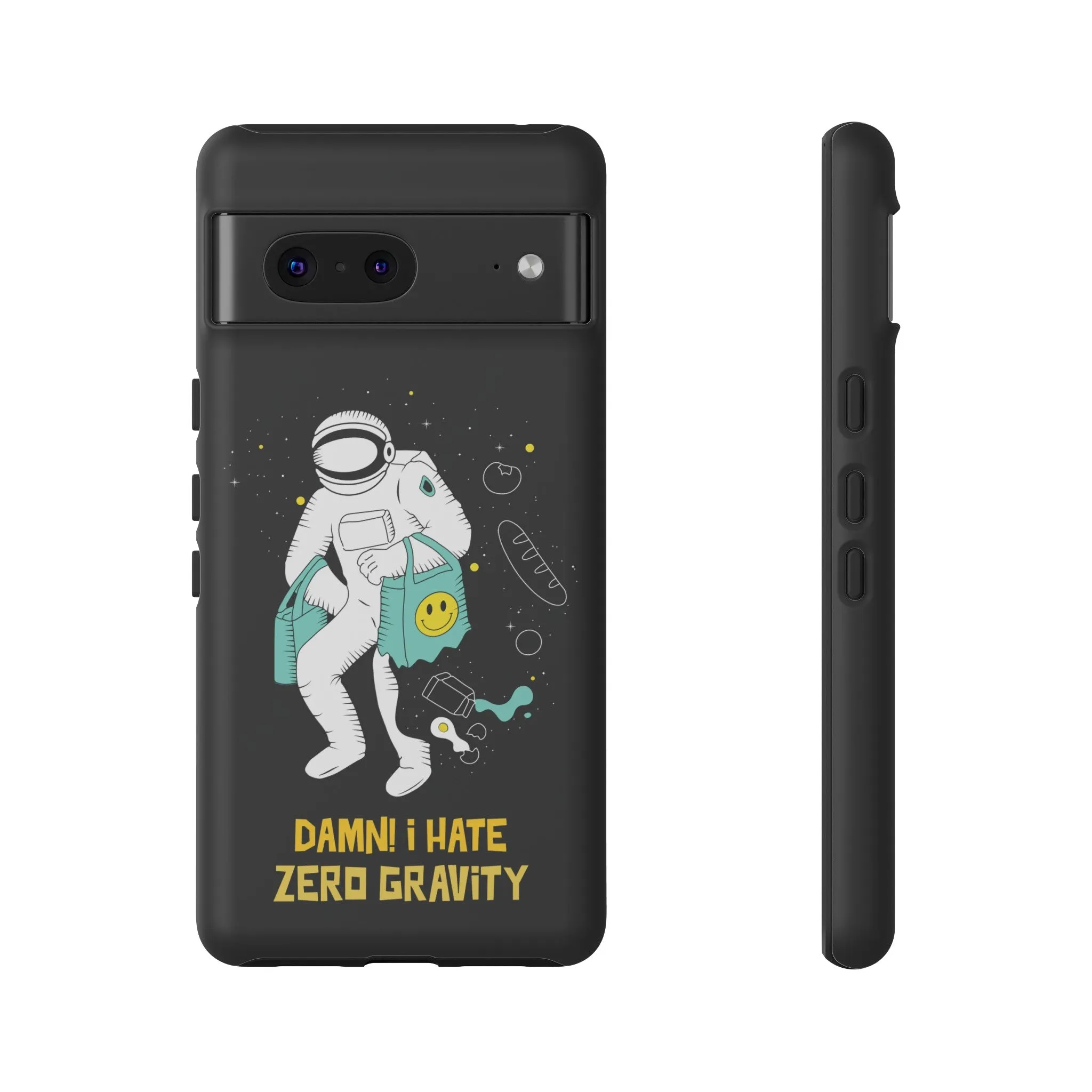 Zero Gravity Funny Astronaut Sci-Fi Tough Google Pixel Mobile Cases