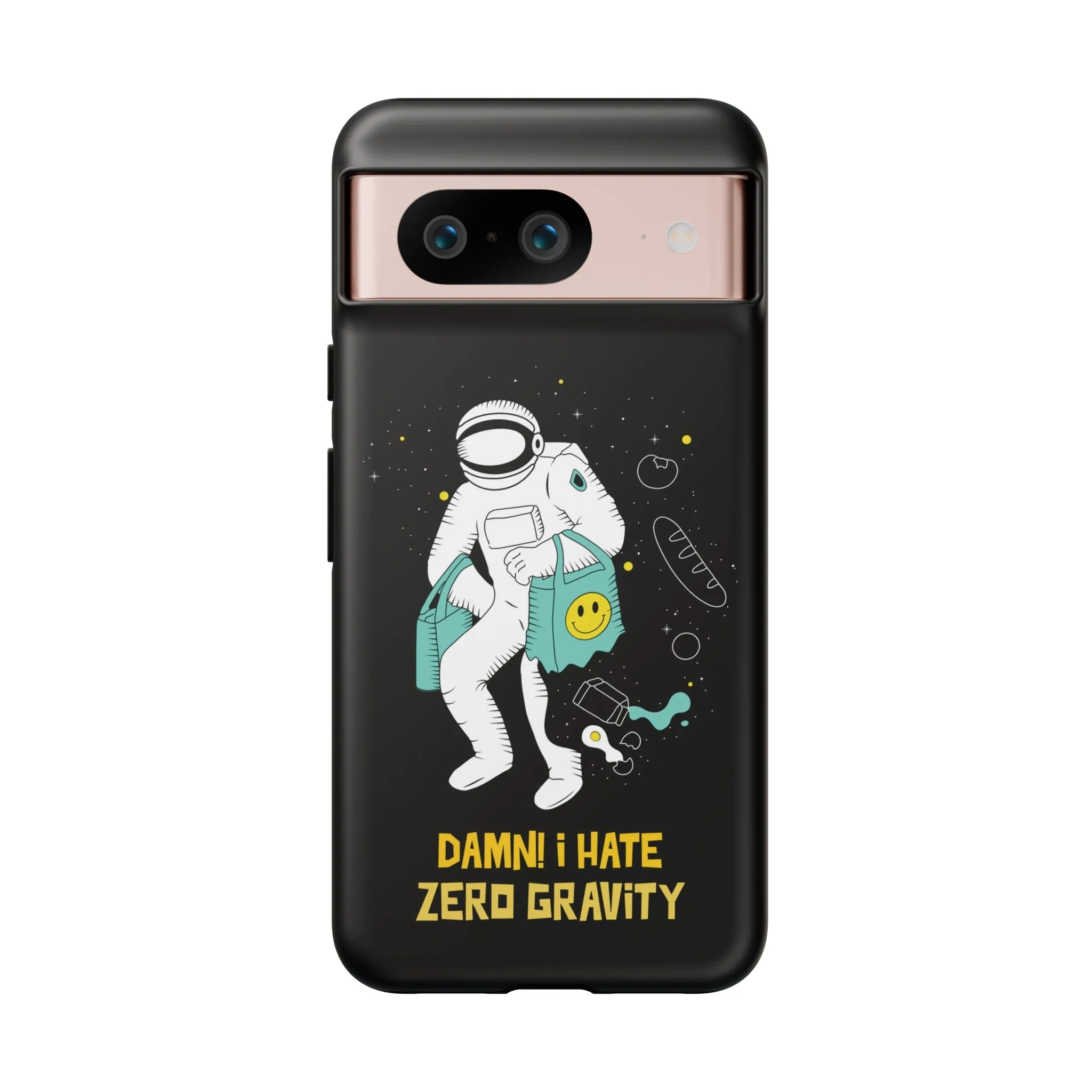 Zero Gravity Funny Astronaut Sci-Fi Tough Google Pixel Mobile Cases