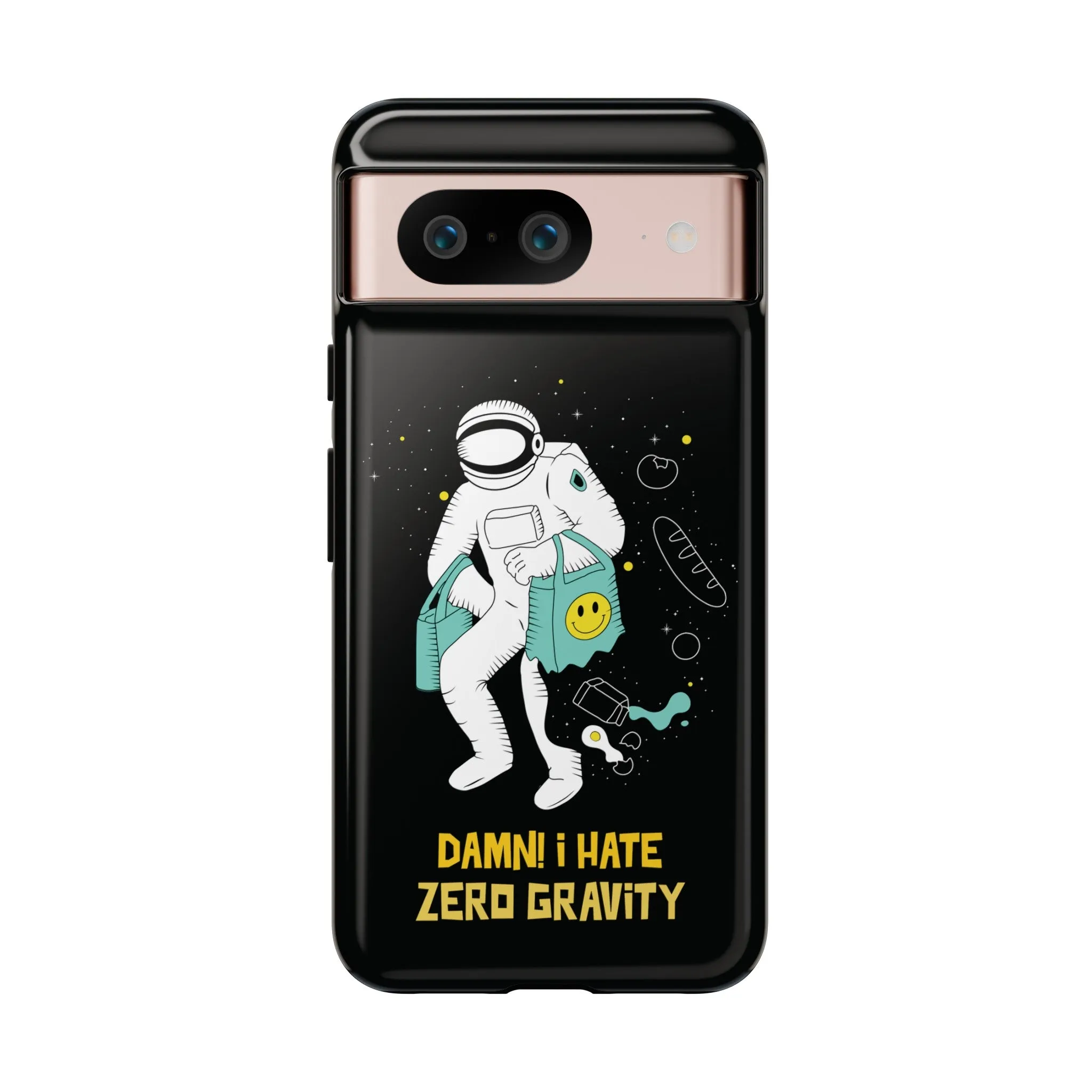 Zero Gravity Funny Astronaut Sci-Fi Tough Google Pixel Mobile Cases