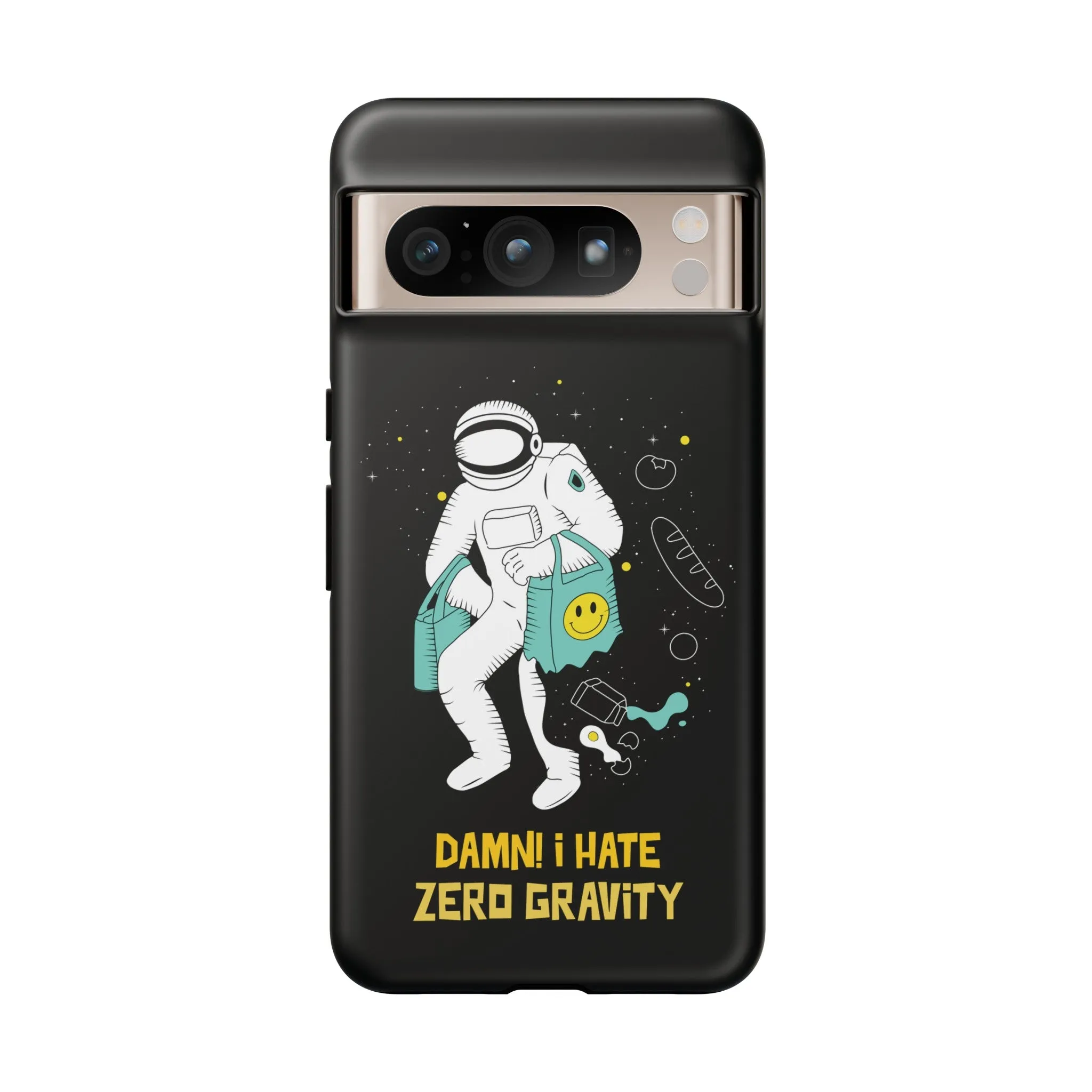 Zero Gravity Funny Astronaut Sci-Fi Tough Google Pixel Mobile Cases