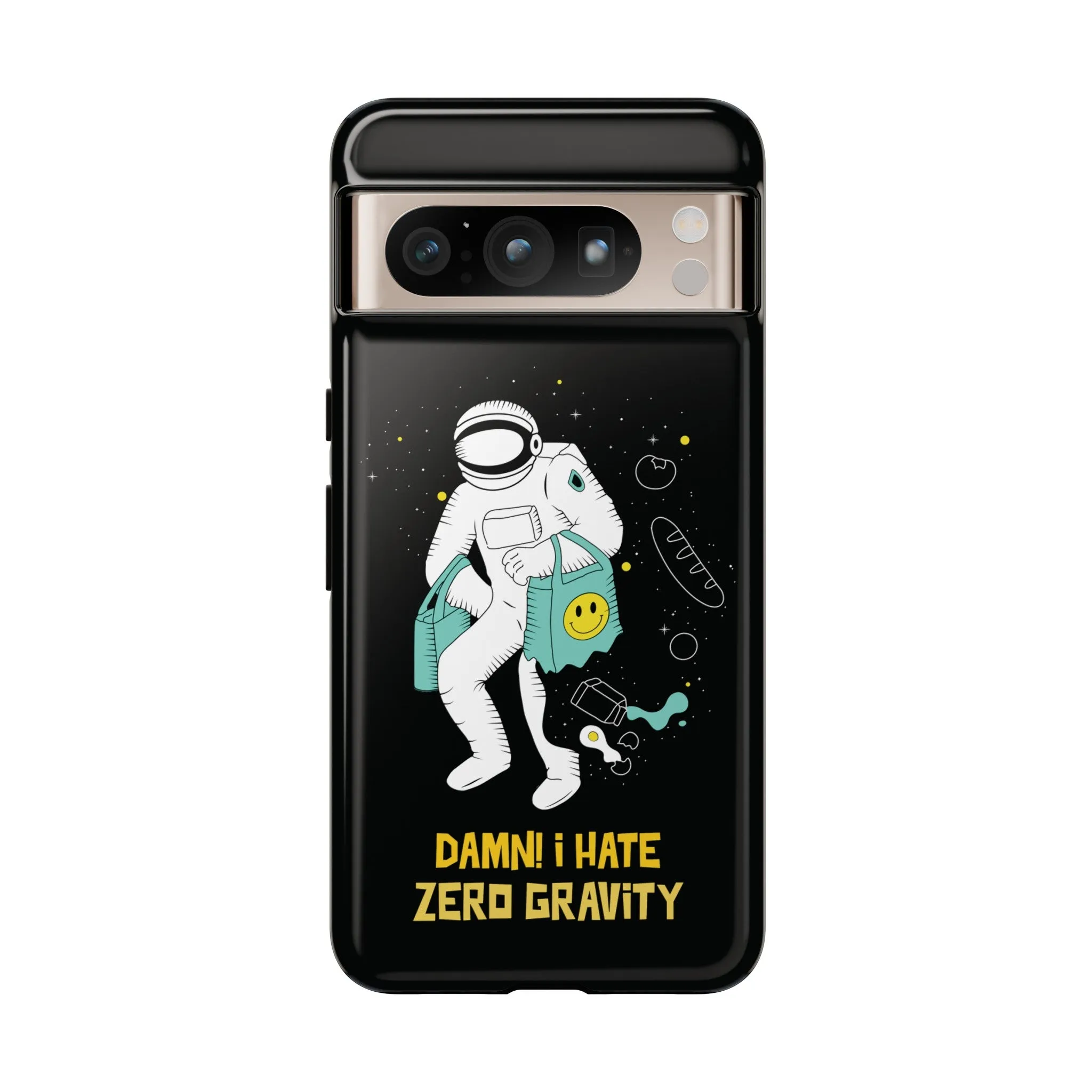 Zero Gravity Funny Astronaut Sci-Fi Tough Google Pixel Mobile Cases
